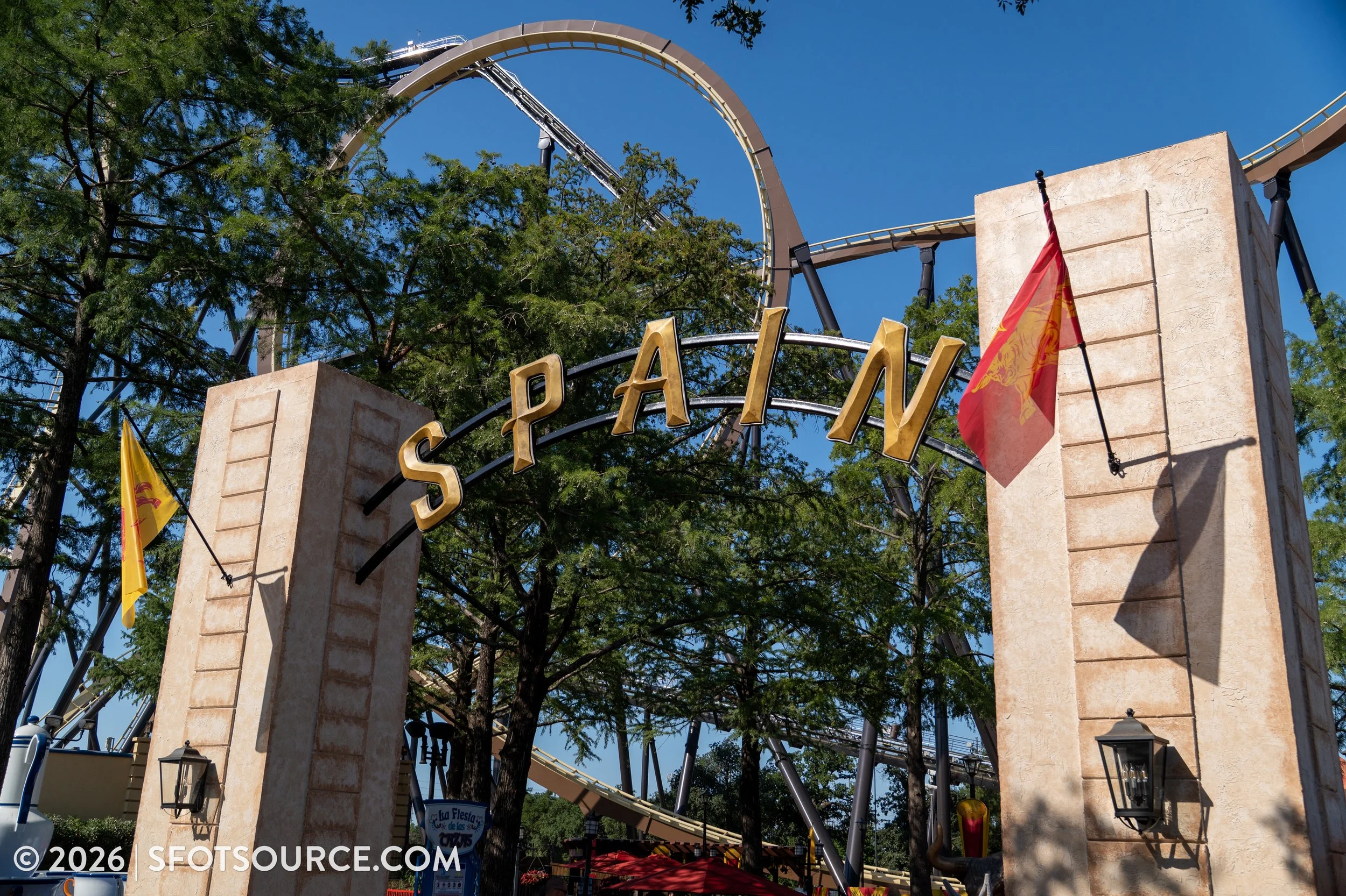 Mexico and Spain, Six Flags Over Texas Park Area
