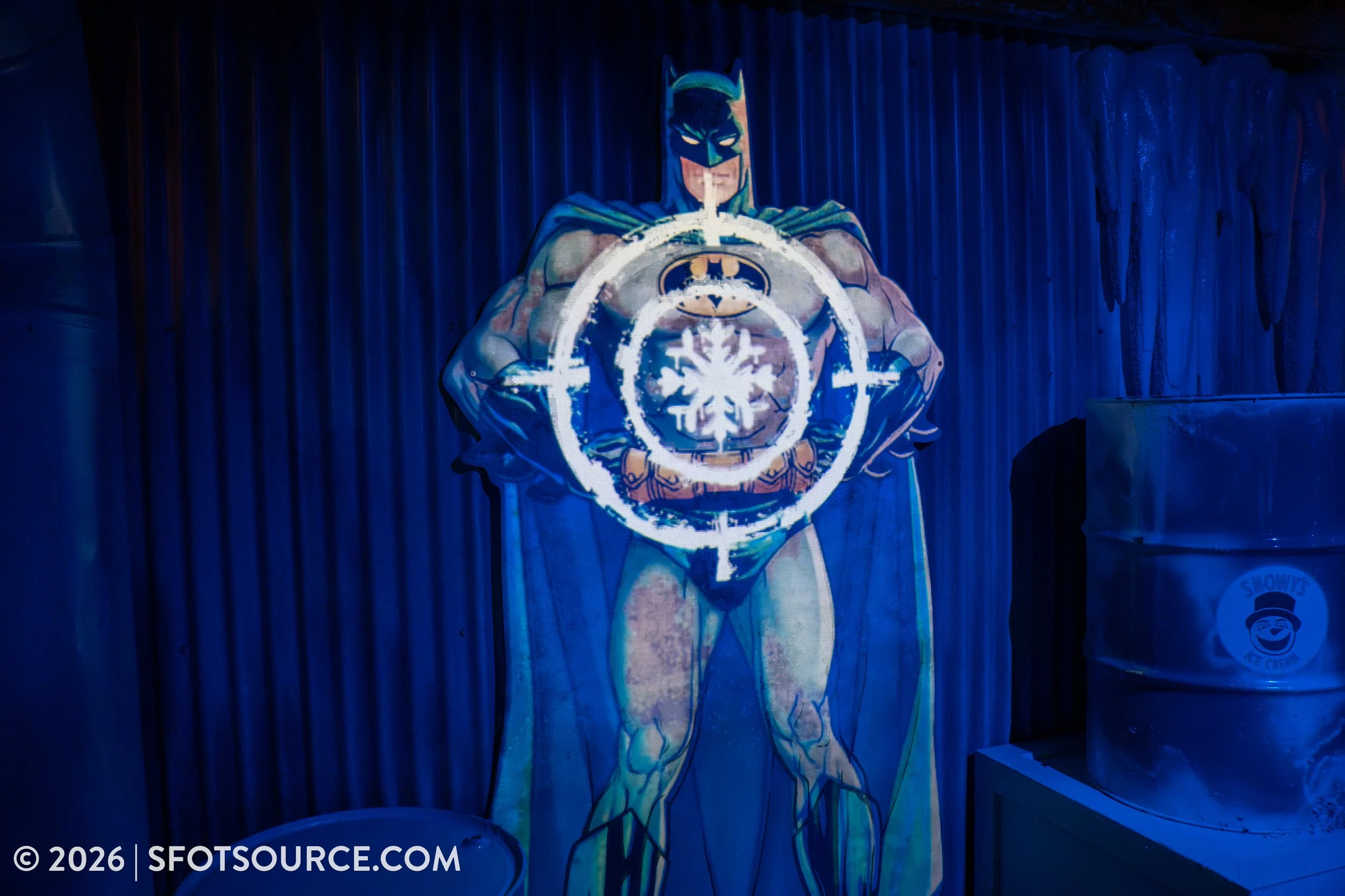 Mr Freeze New Queue Line Six Flags Over Texas 2026