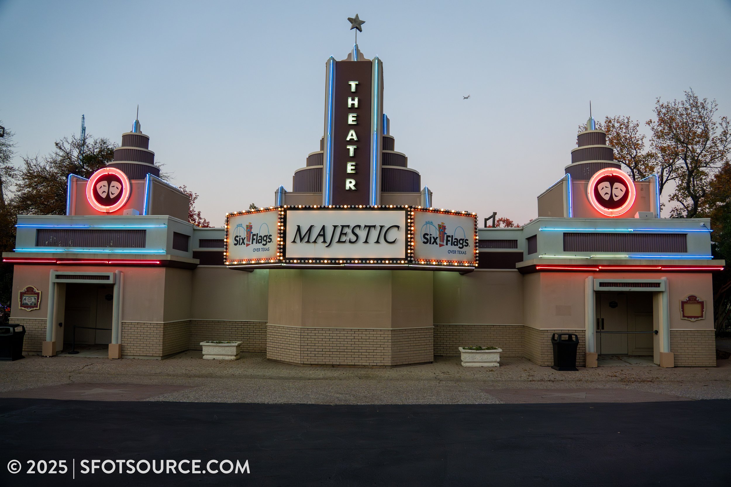 Six Flags Over Texas Construction Updates 65th Anniversary