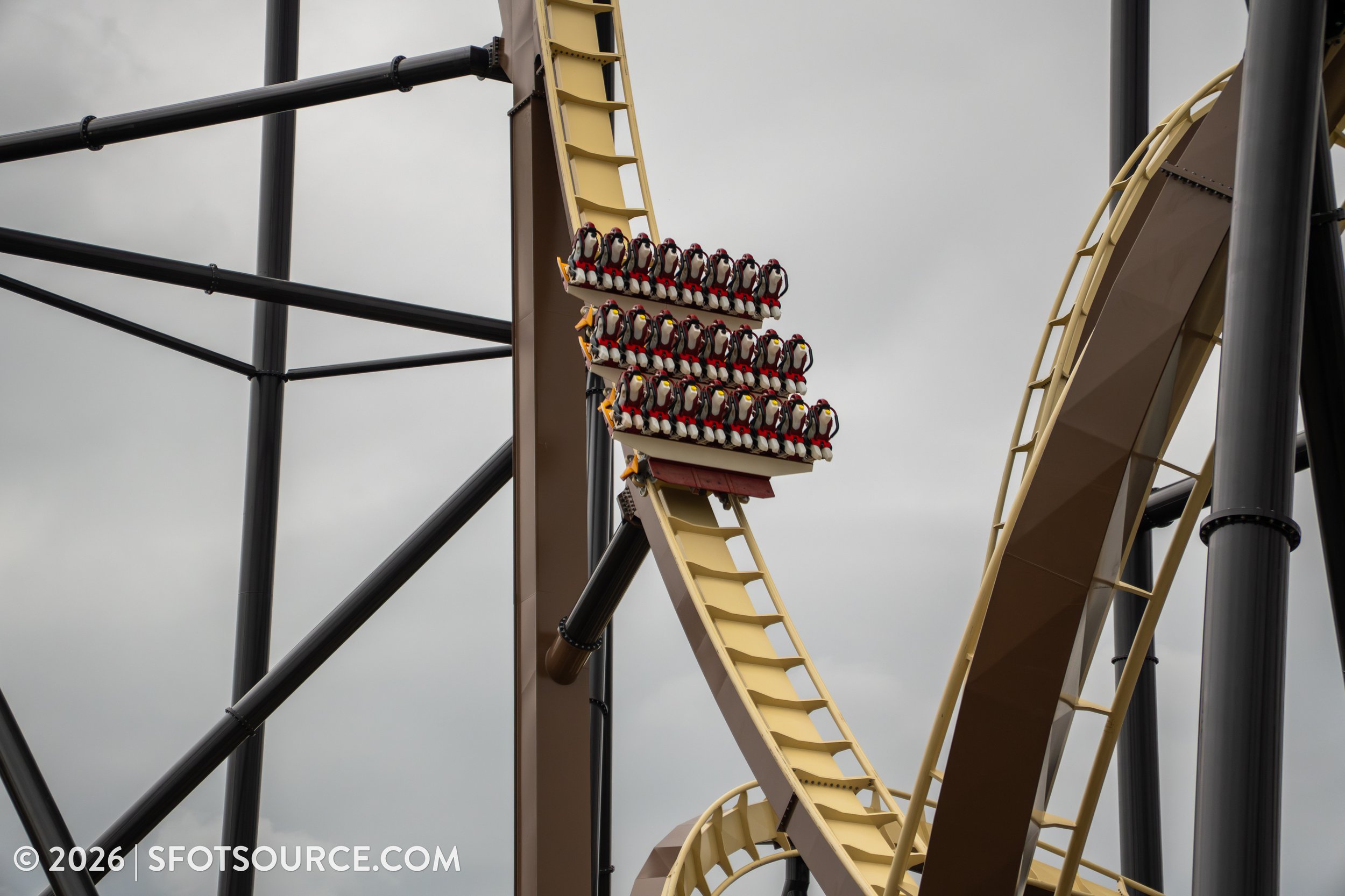 Tormenta Rampaging Run Construction Six Flags Over Texas 2026