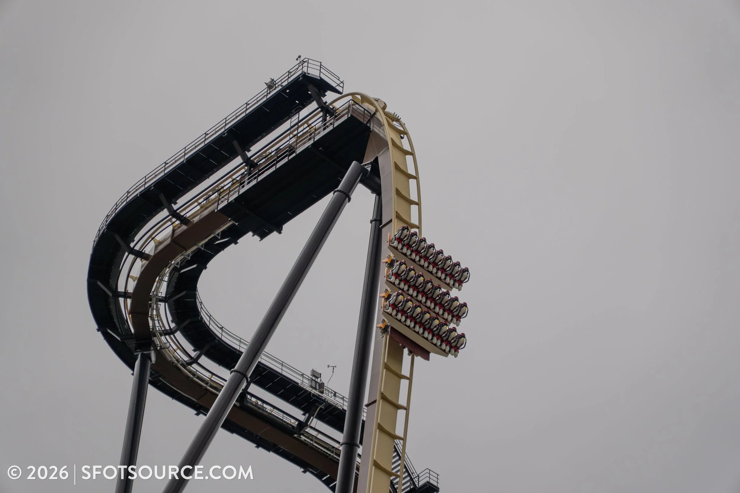 Tormenta Rampaging Run Construction Six Flags Over Texas 2026