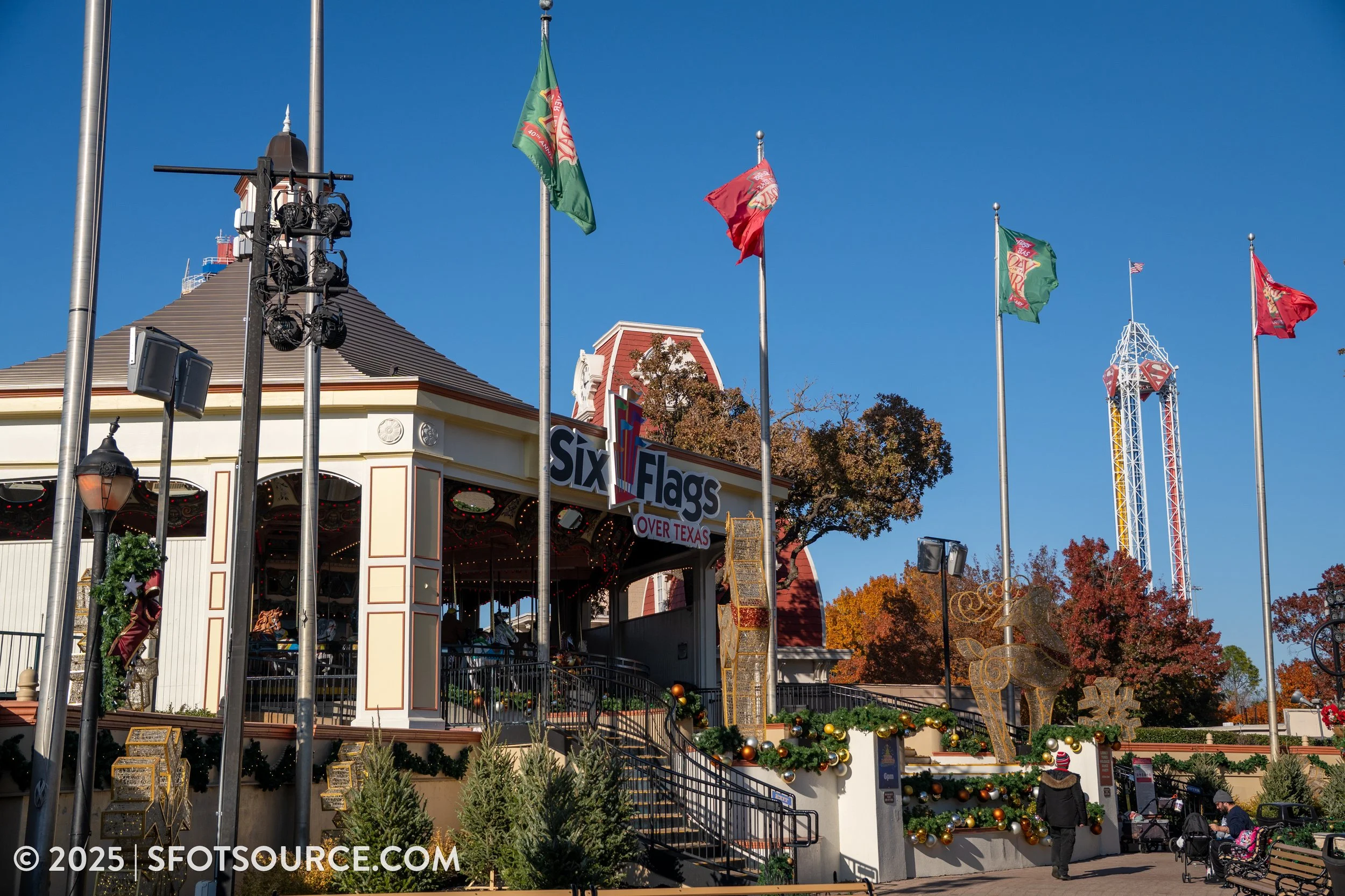 Holiday in the Park 2025 Six Flags Over Texas Event