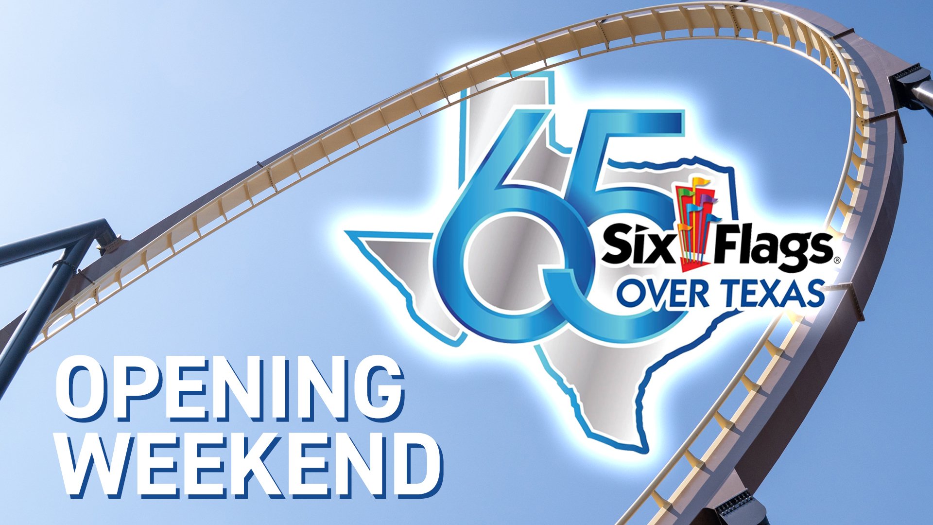 Six Flags Over Texas Opening Weekend - 65th Anniversary Begins, Park Continues Crazy Transformation