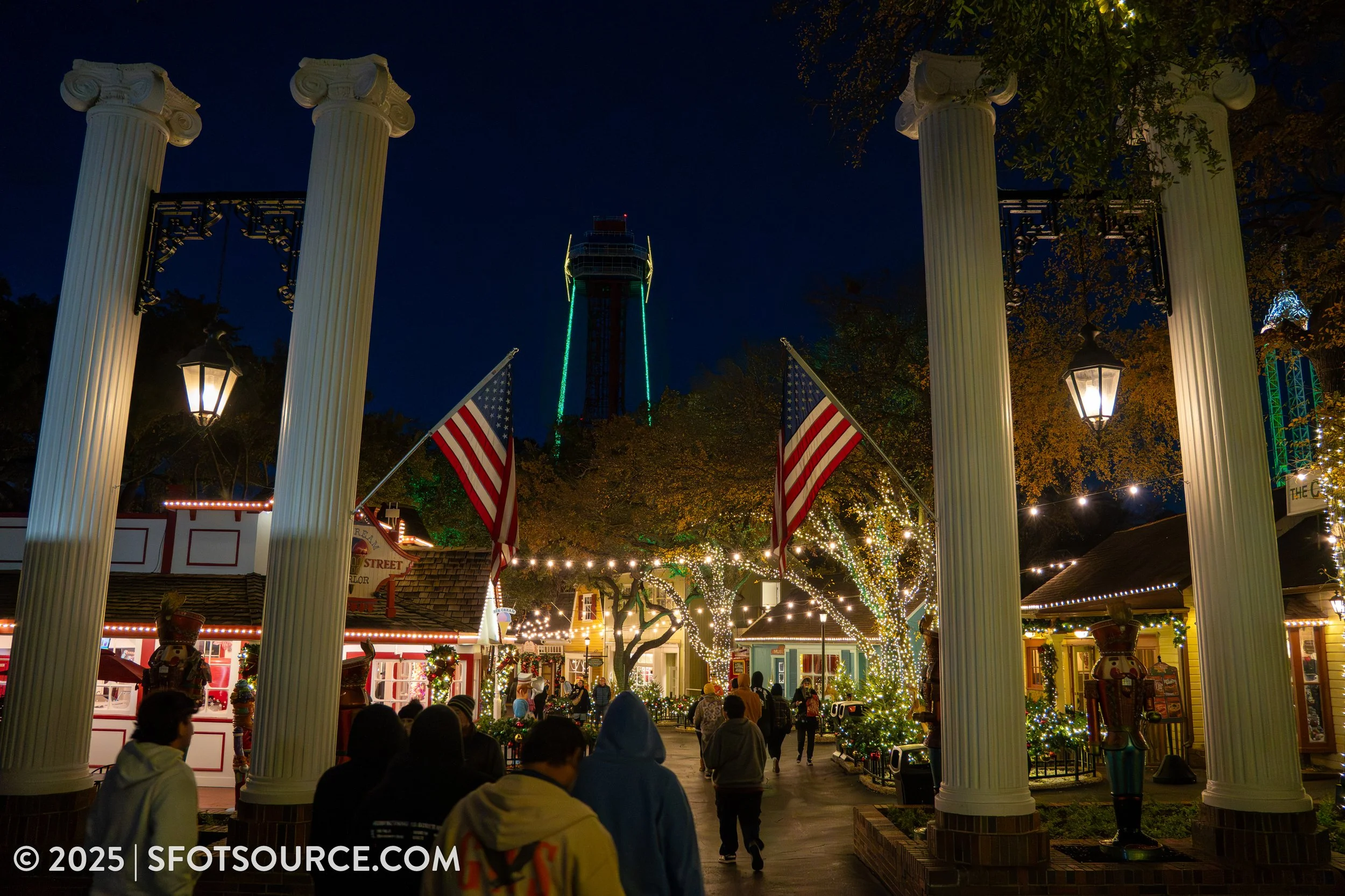 Holiday in the Park 2025 Six Flags Over Texas Event