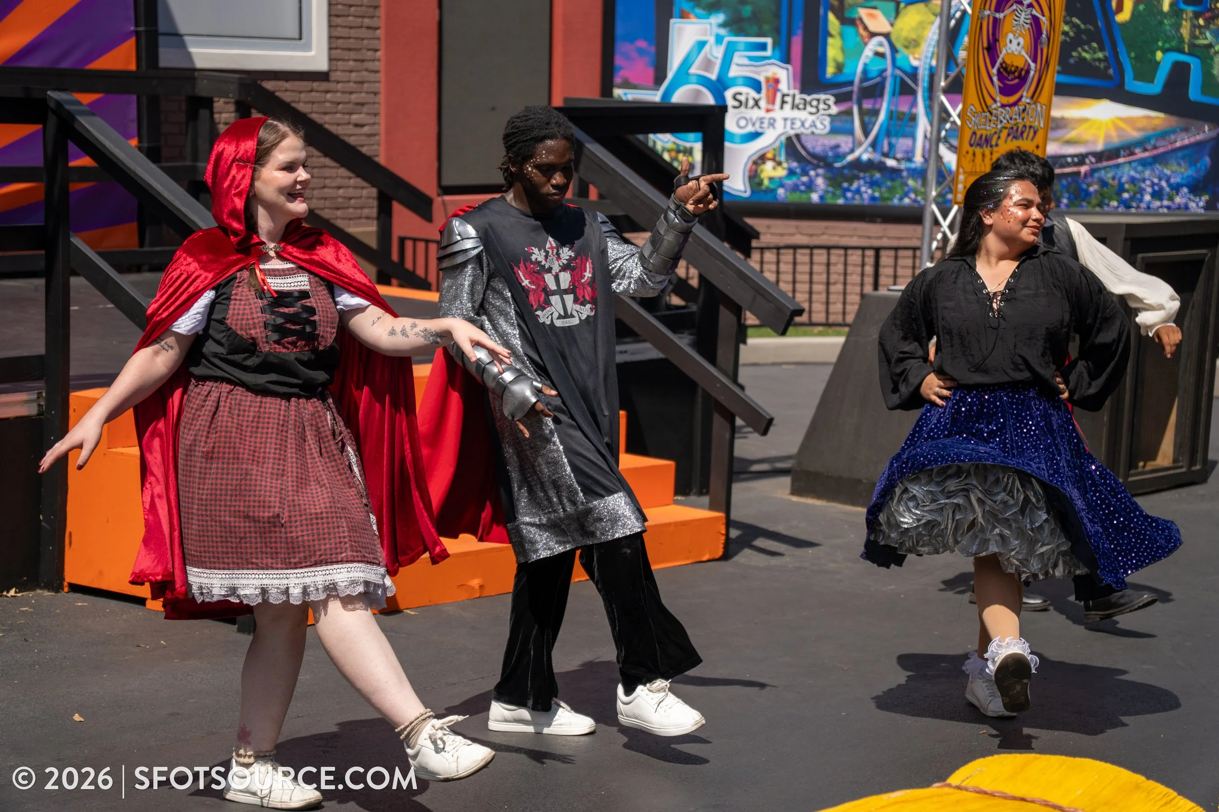 Skelebration Dance Party Six Flags Over Texas Entertainment