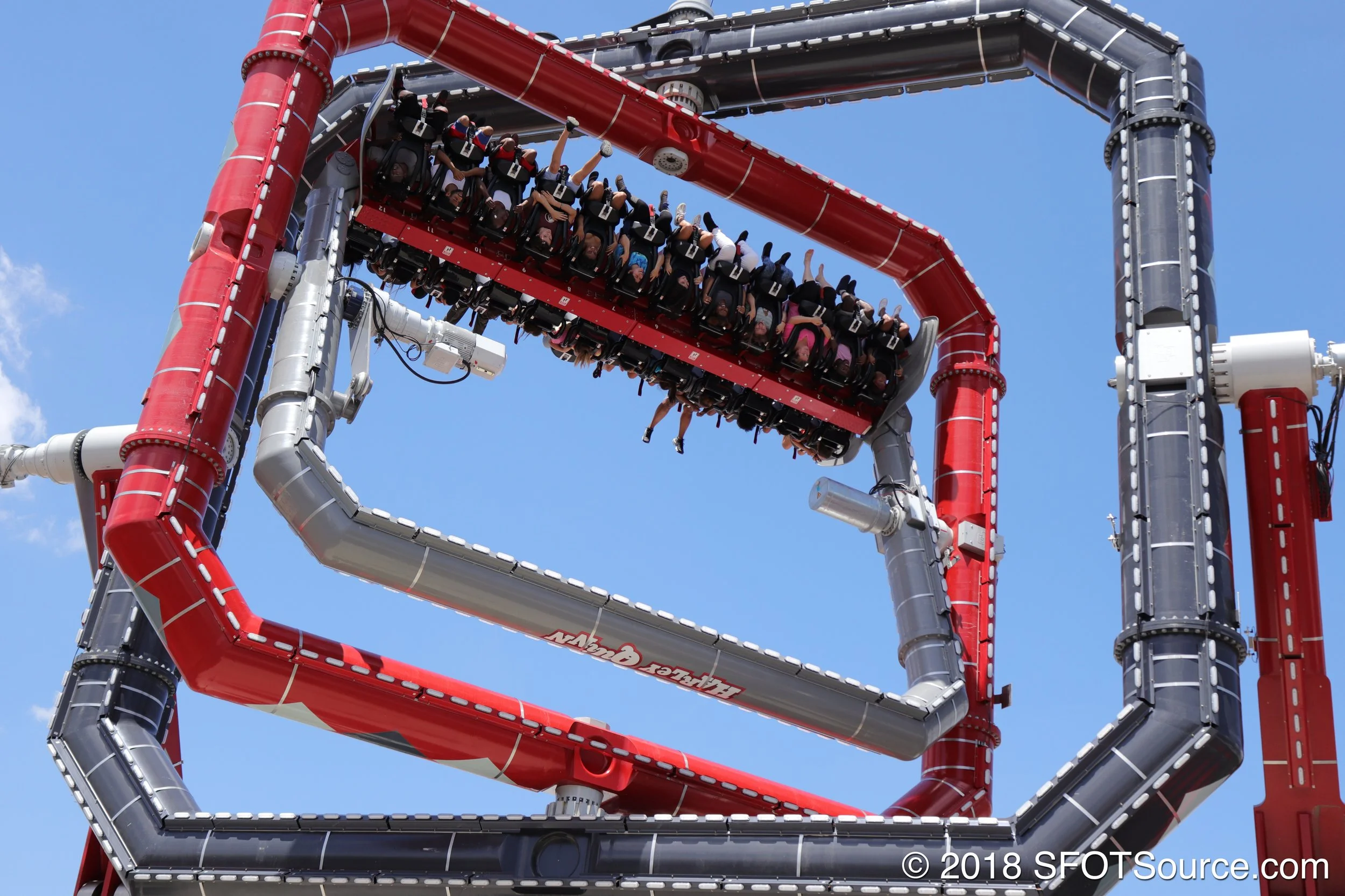 Harley Quinn Spinsanity | Six Flags Over Texas — SFOT Source