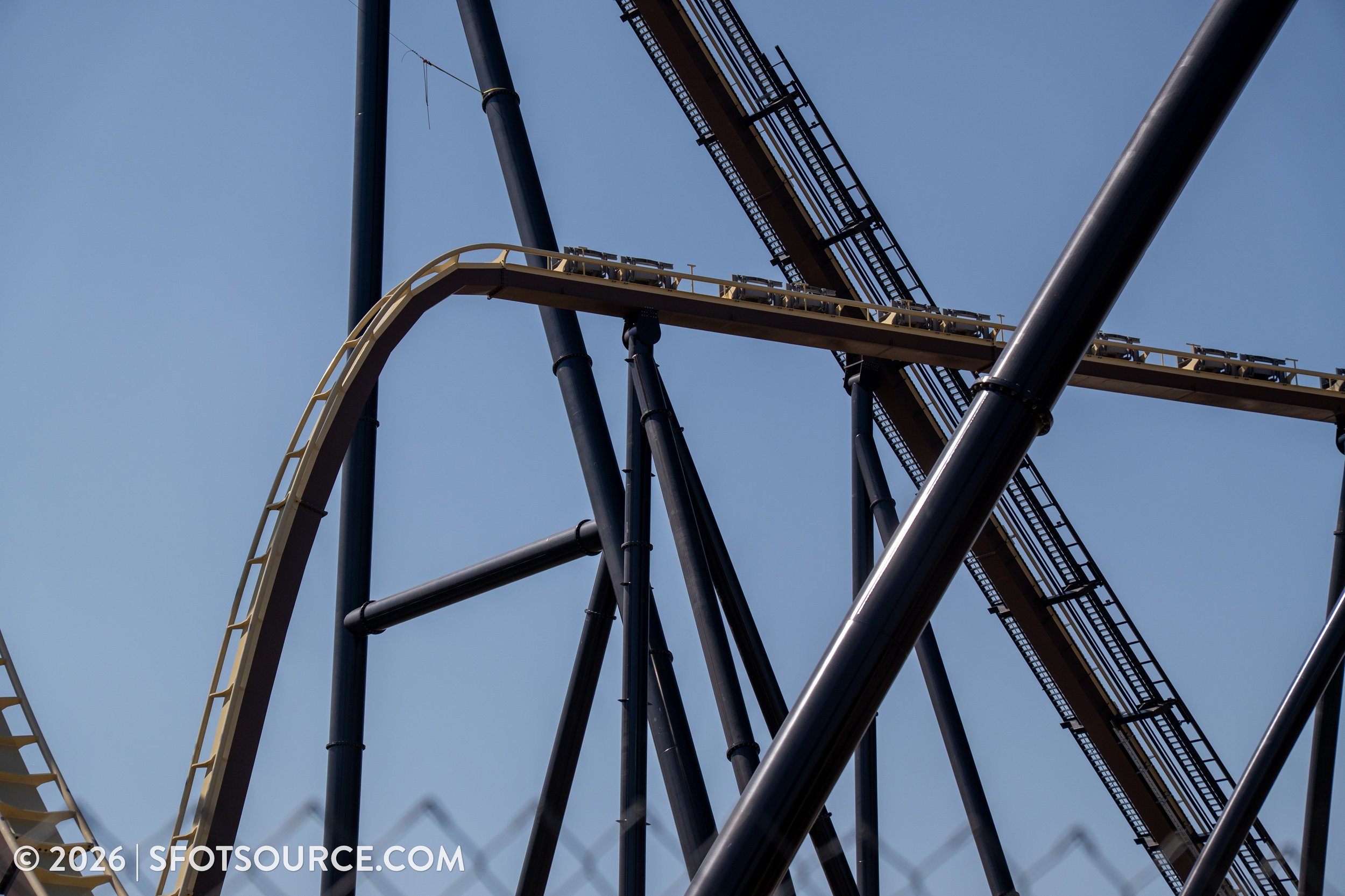 Tormenta Rampaging Run Construction 2026 Six Flags Over Texas