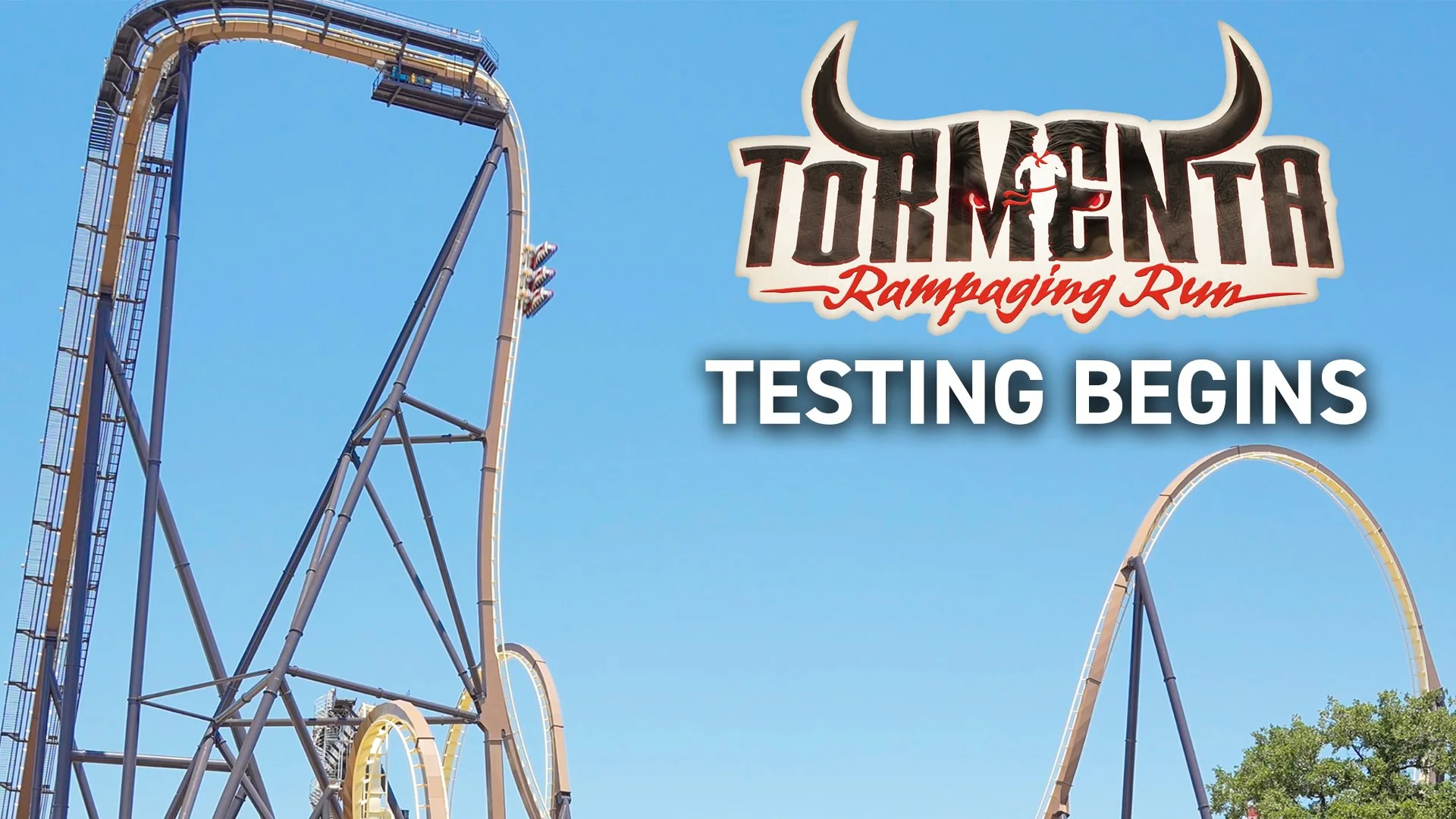 Tormenta Begins Testing at Six Flags Over Texas, Wide Array of Summer Entertainment is Back
