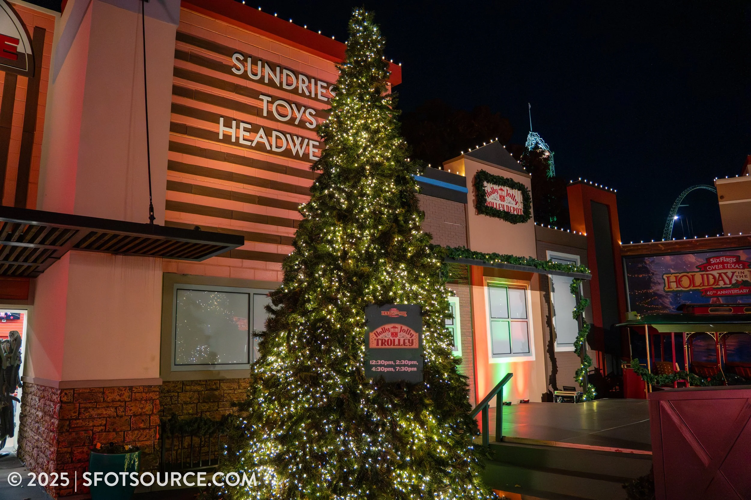 Holiday in the Park 2025 Six Flags Over Texas Event