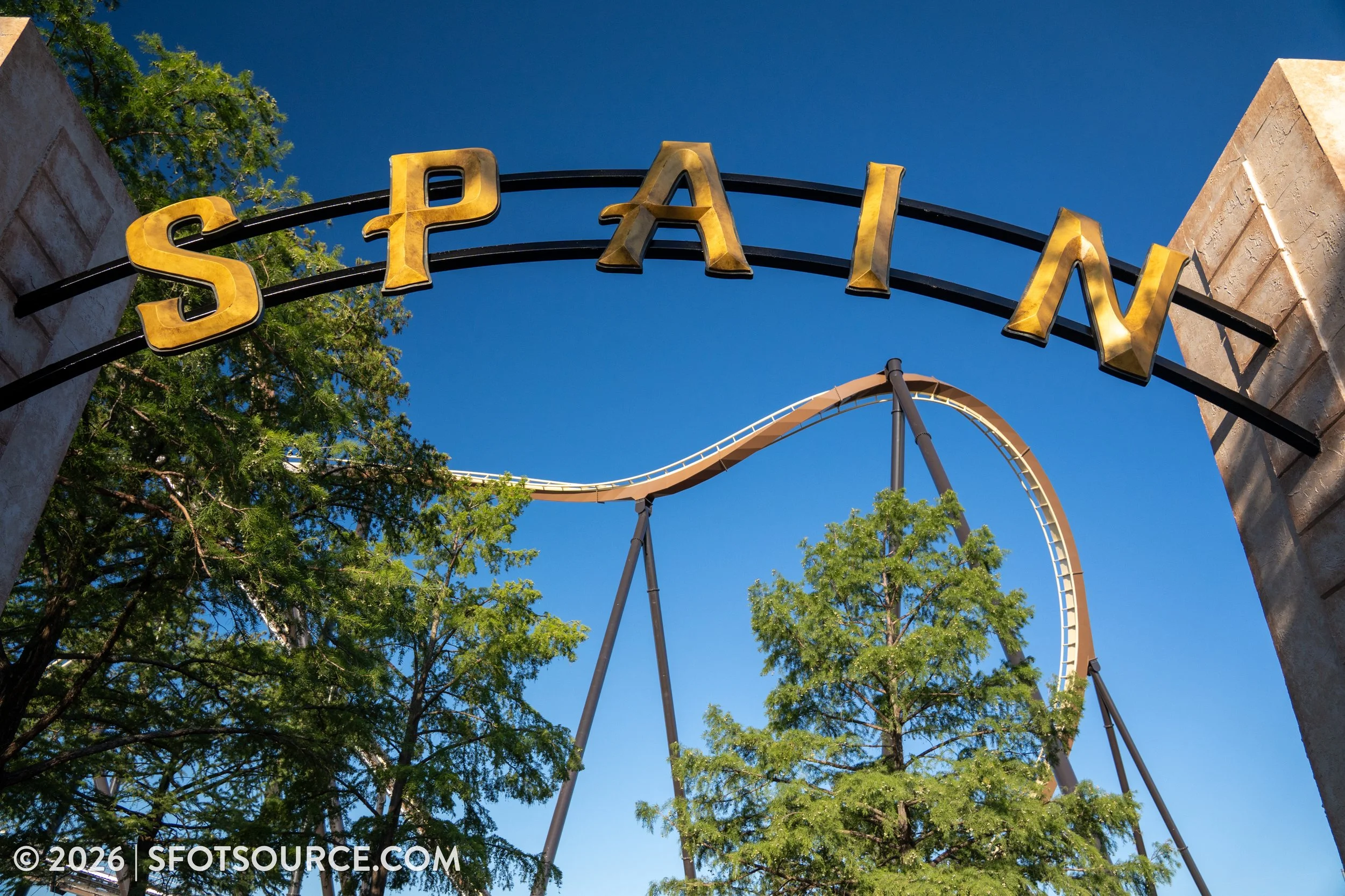 Mexico and Spain, Six Flags Over Texas Park Area