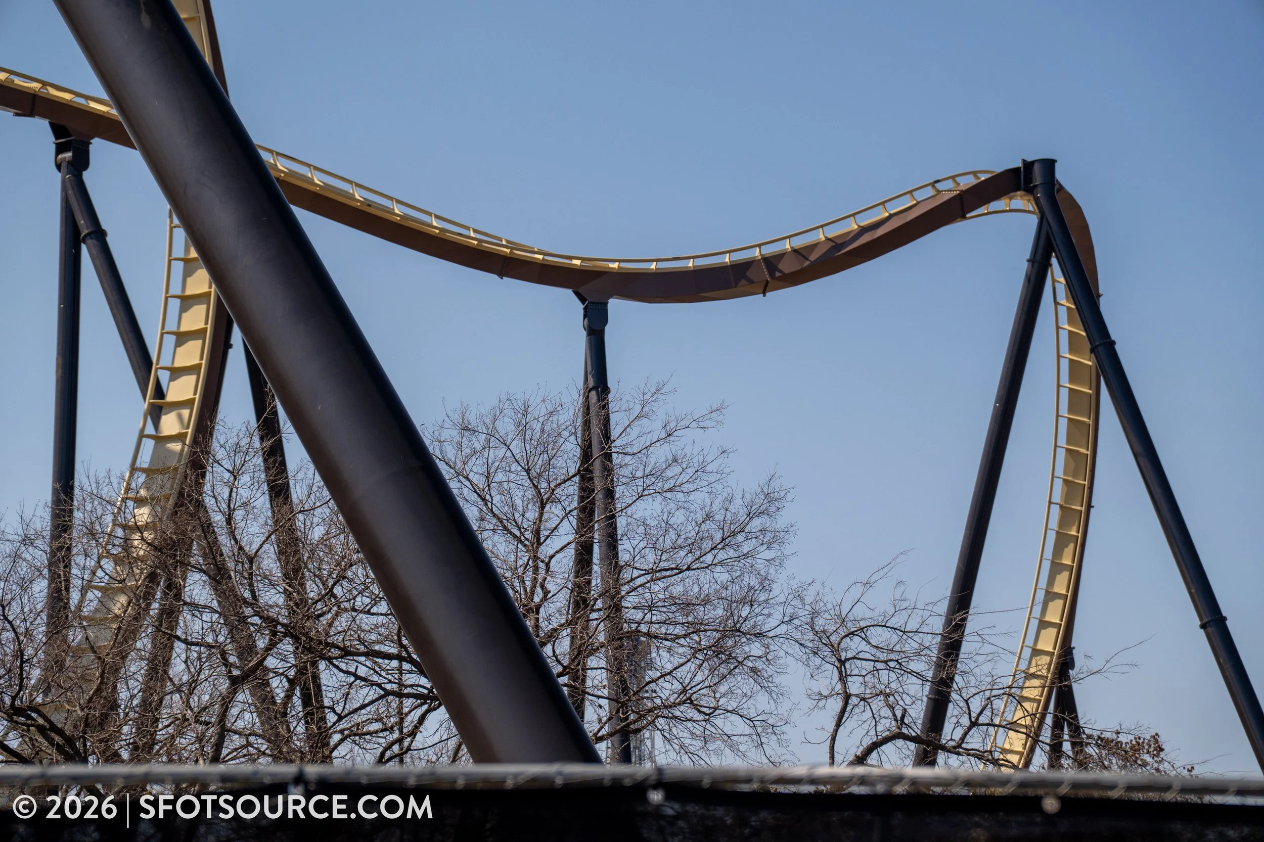 Tormenta Rampaging Run Construction 2026 Six Flags Over Texas