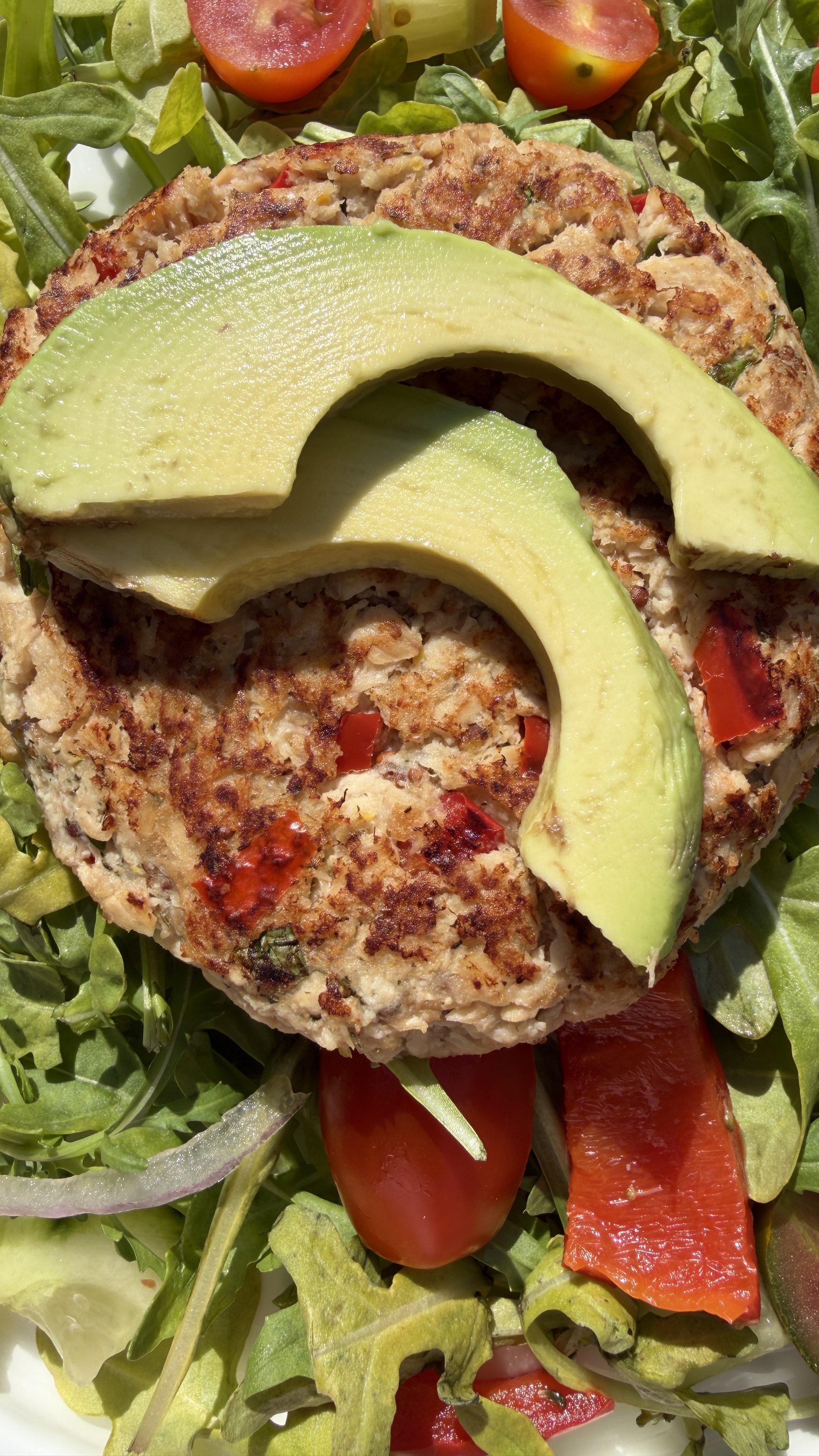 Wild-Caught Salmon Burger