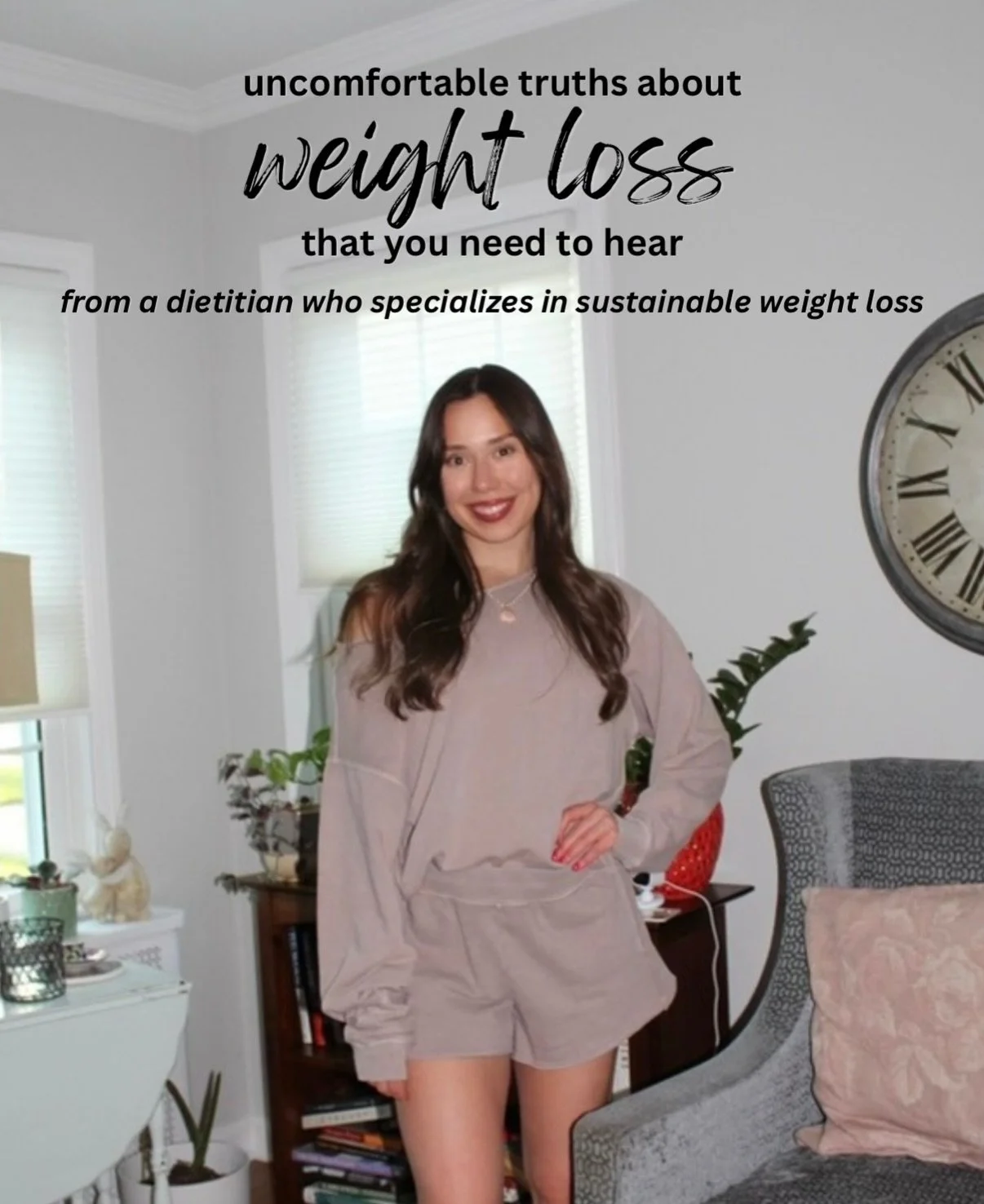 weight loss is HARD (trust me I know)

but certain behaviors &amp; beliefs around food make it sooo much harder

swipe for some uncomfy truths that hold my clients back from achieving their body comp goals➡️
.
.
.
#weightlossforwomen #sustainableweig