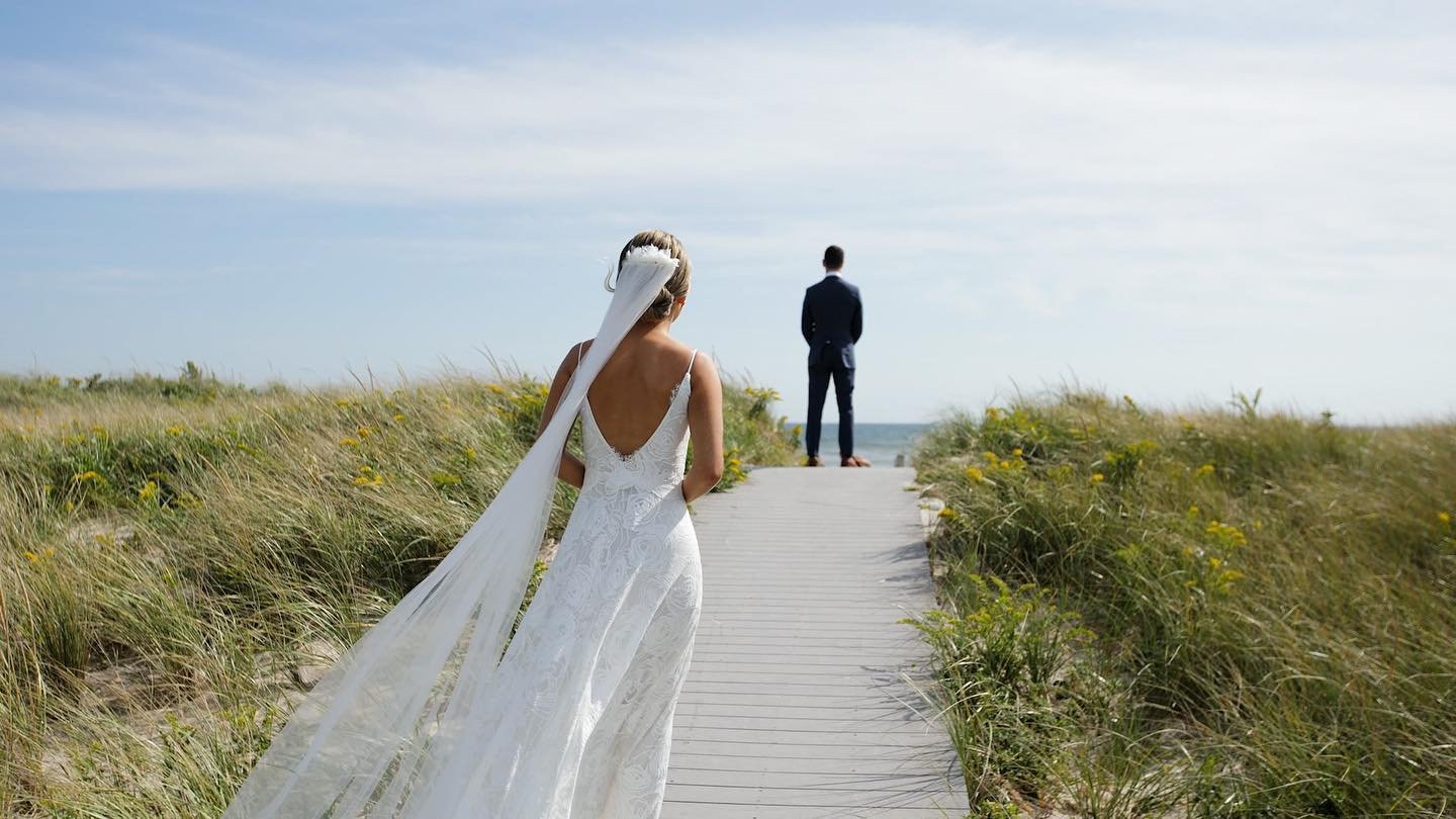 Those moments leading up to the first look