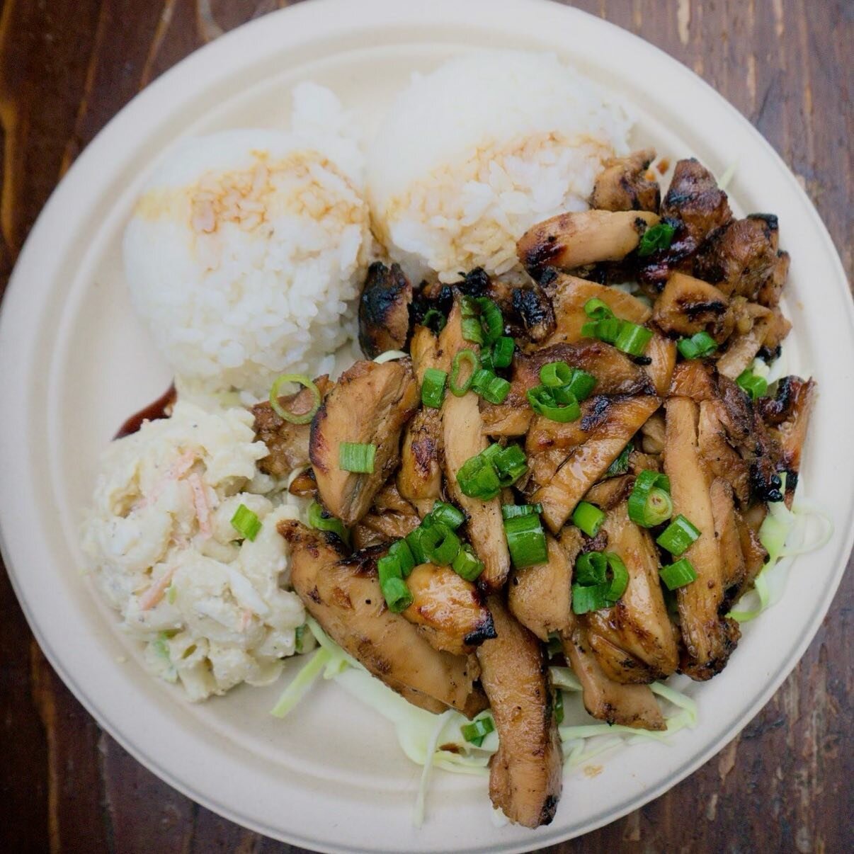 Happy Aloha Friday!🌺
Teriyaki Lunch Plate 
$11 special today

Come visit us at:
5109 Cass Street 
San Diego, California 92109

Contact Us:
(858) 361-1280

Hours of operation:
M-F: 7am-2pm
Sat/Sun: 7am-3pm
𓆉❀☼
 #pacificbeach #leilaniscafe #coffee #h
