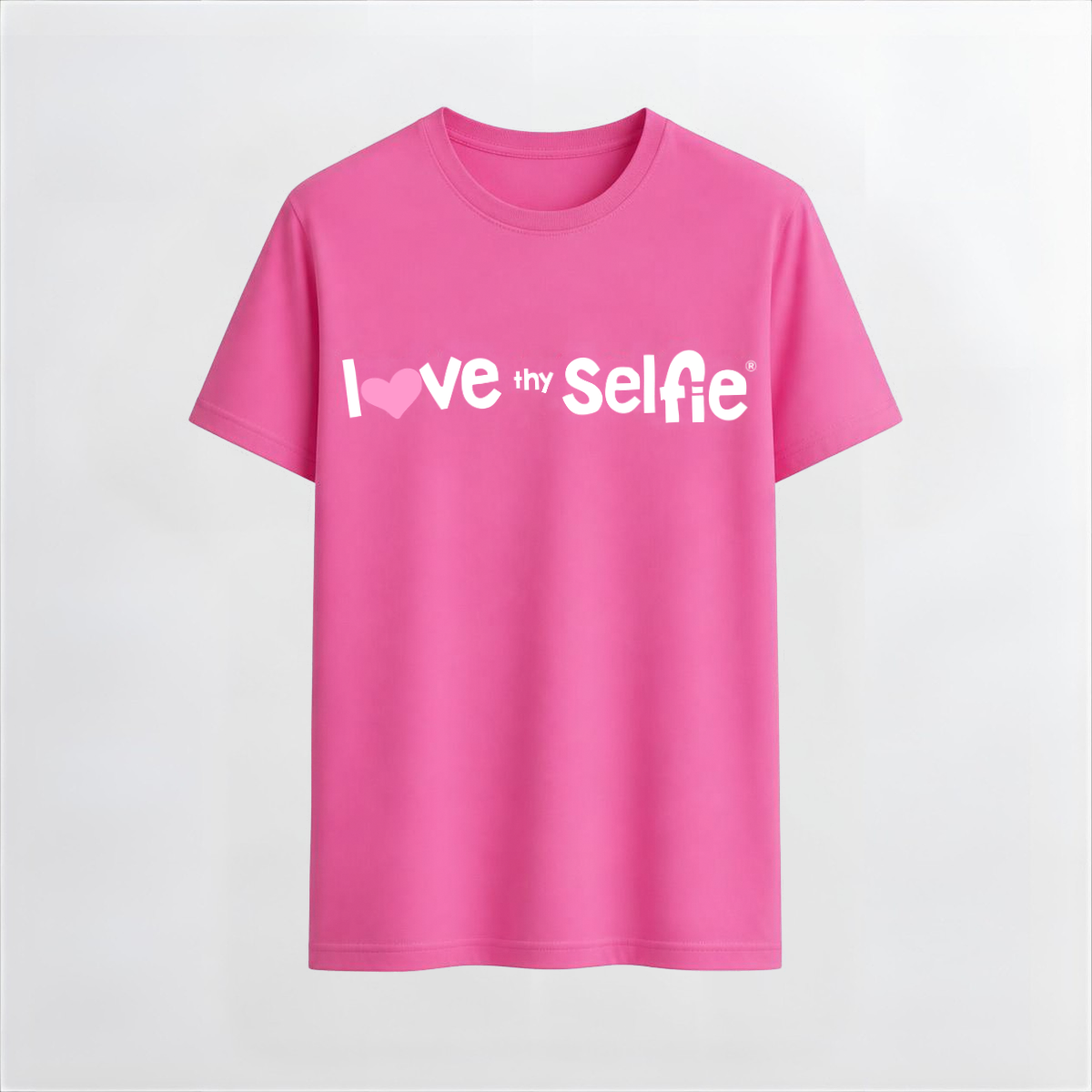 Breast Cancer Awareness x Love Thy Selfie Pink Heart Tee