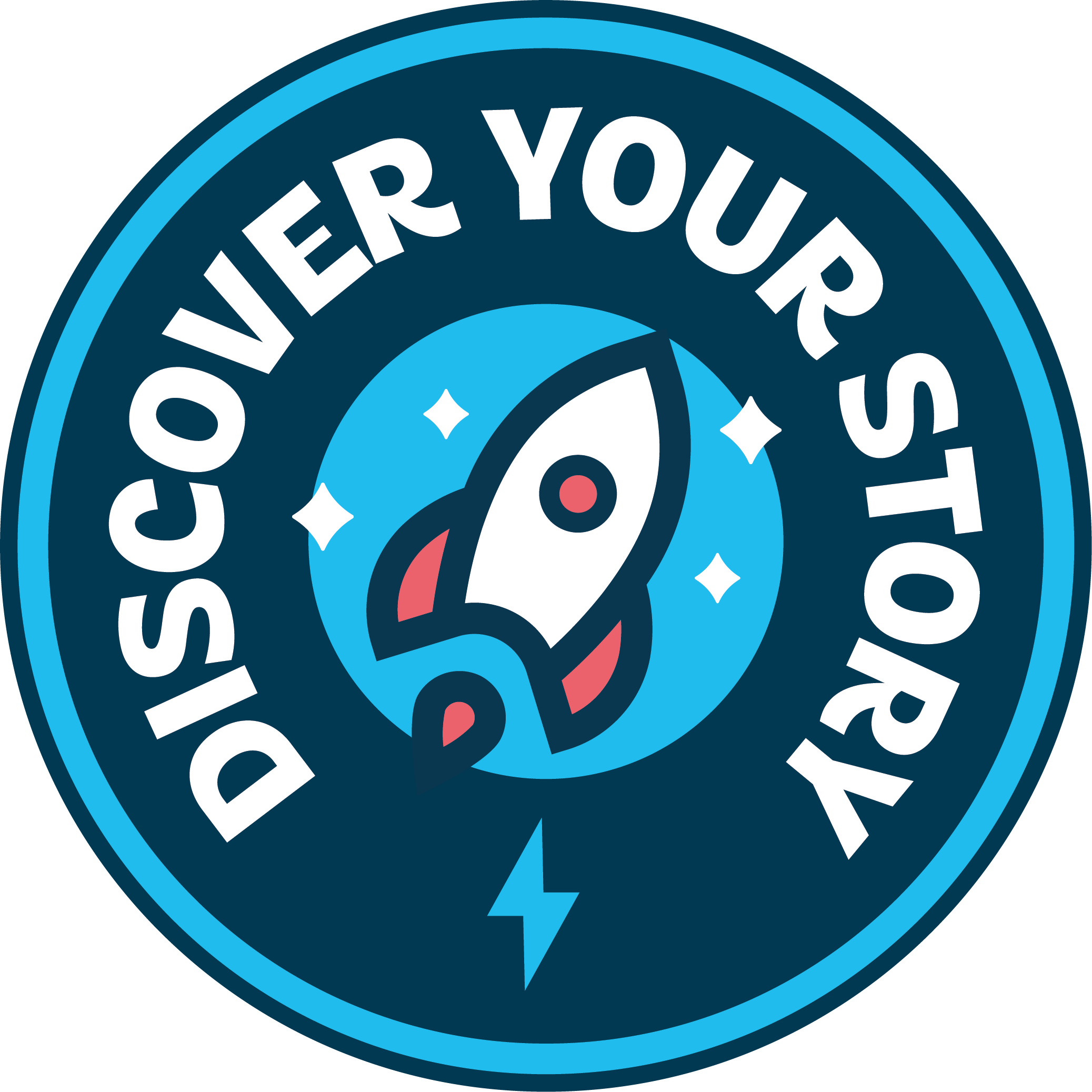 Logo Design Process Icon- Step 1: Discover Your Story