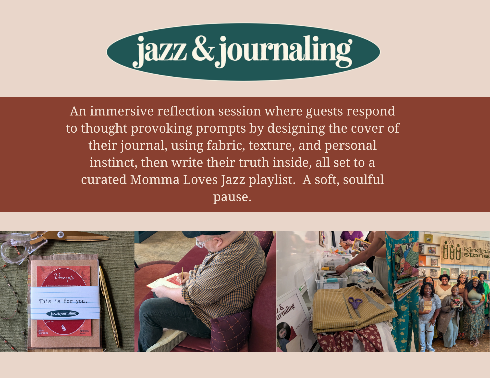 Carla Sue Jazz & Journaling Workshop