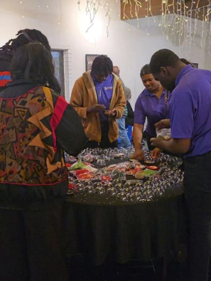 The cold may have just come, but EoE still brought the warmth of the holidays ☃️
Artists, neighbors, and supporters coming together to celebrate culture &amp; creativity.

We could tell you how the night went, but we&rsquo;ll let the clips (and the p