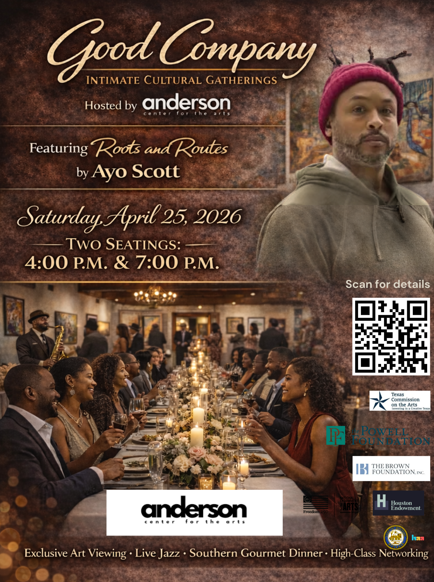 Good Company: An Intimate Cultural Dinner &amp; Exhibition Experience