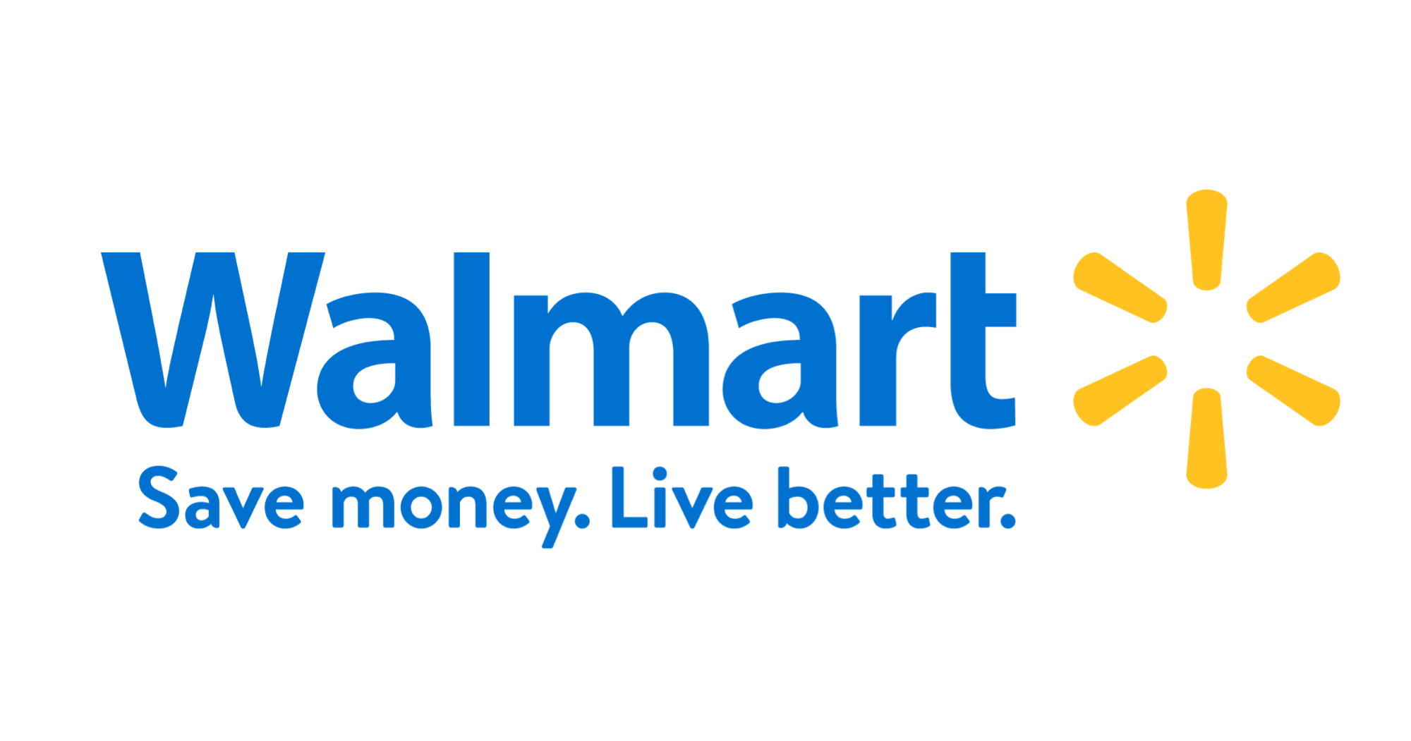 Walmart Logo with tagline "Save money. Live better."