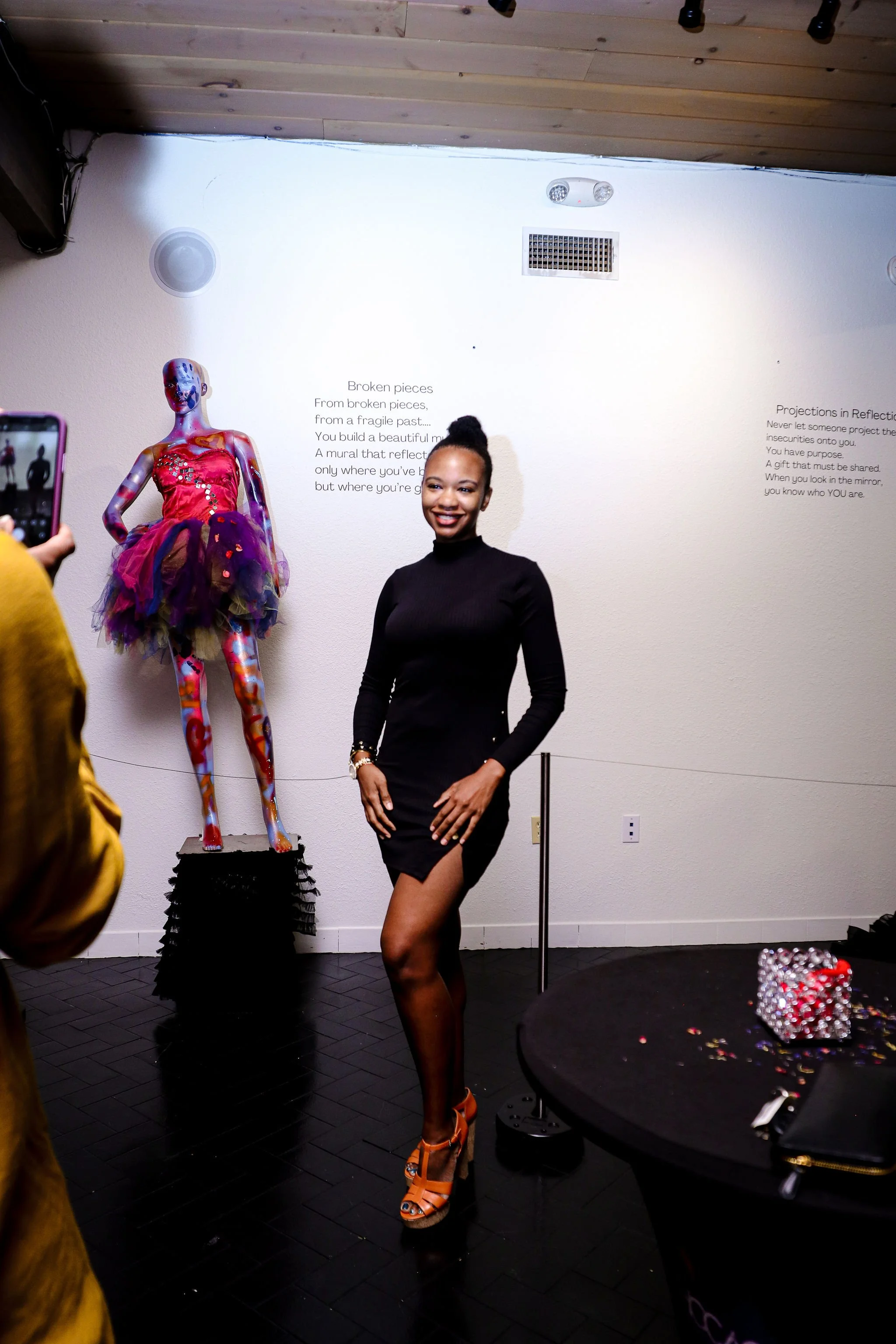 Chasity Sereal Growing Pains Exhibit Grand Opening