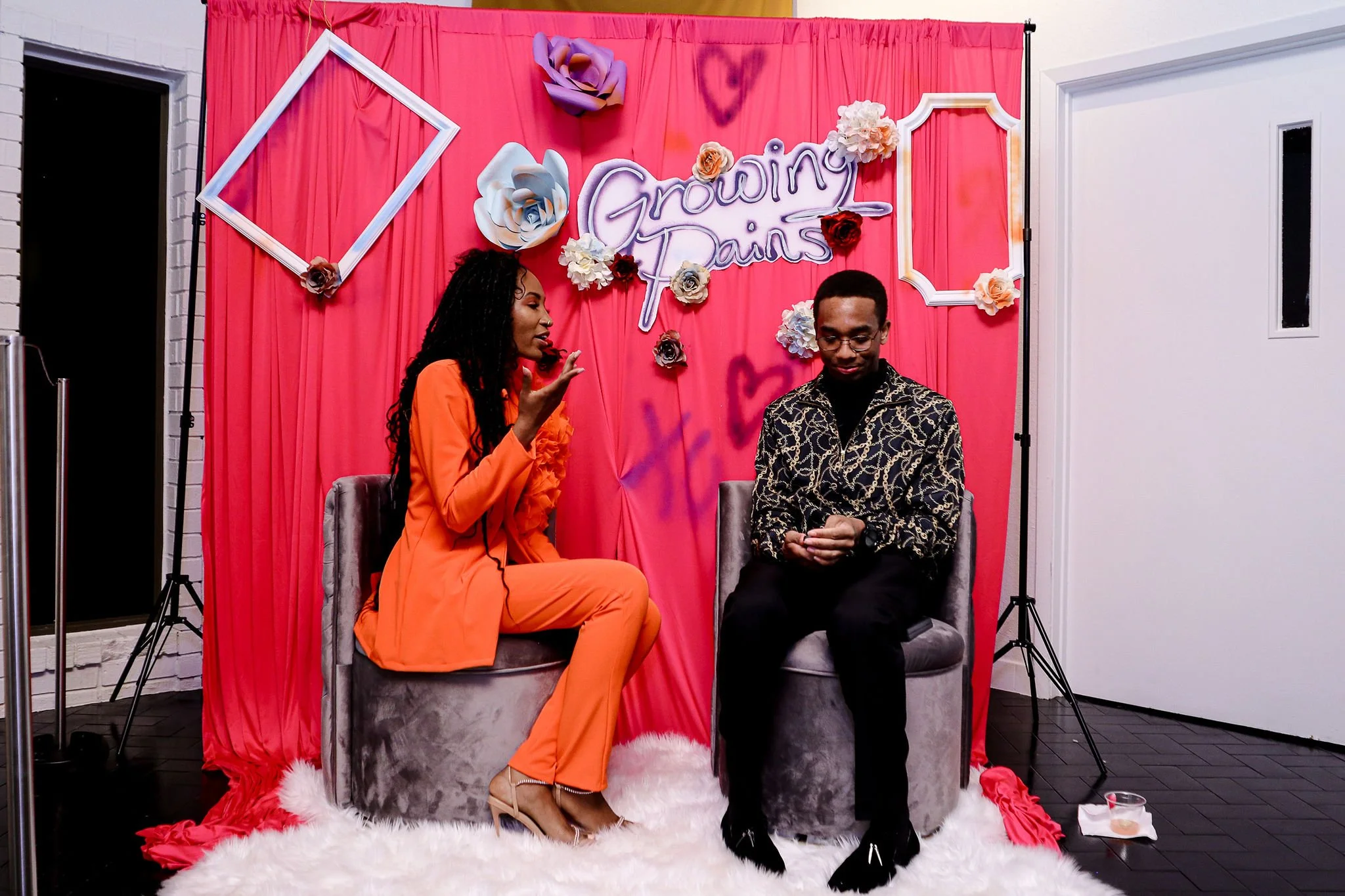 Chasity Sereal Growing Pains Exhibit Grand Opening