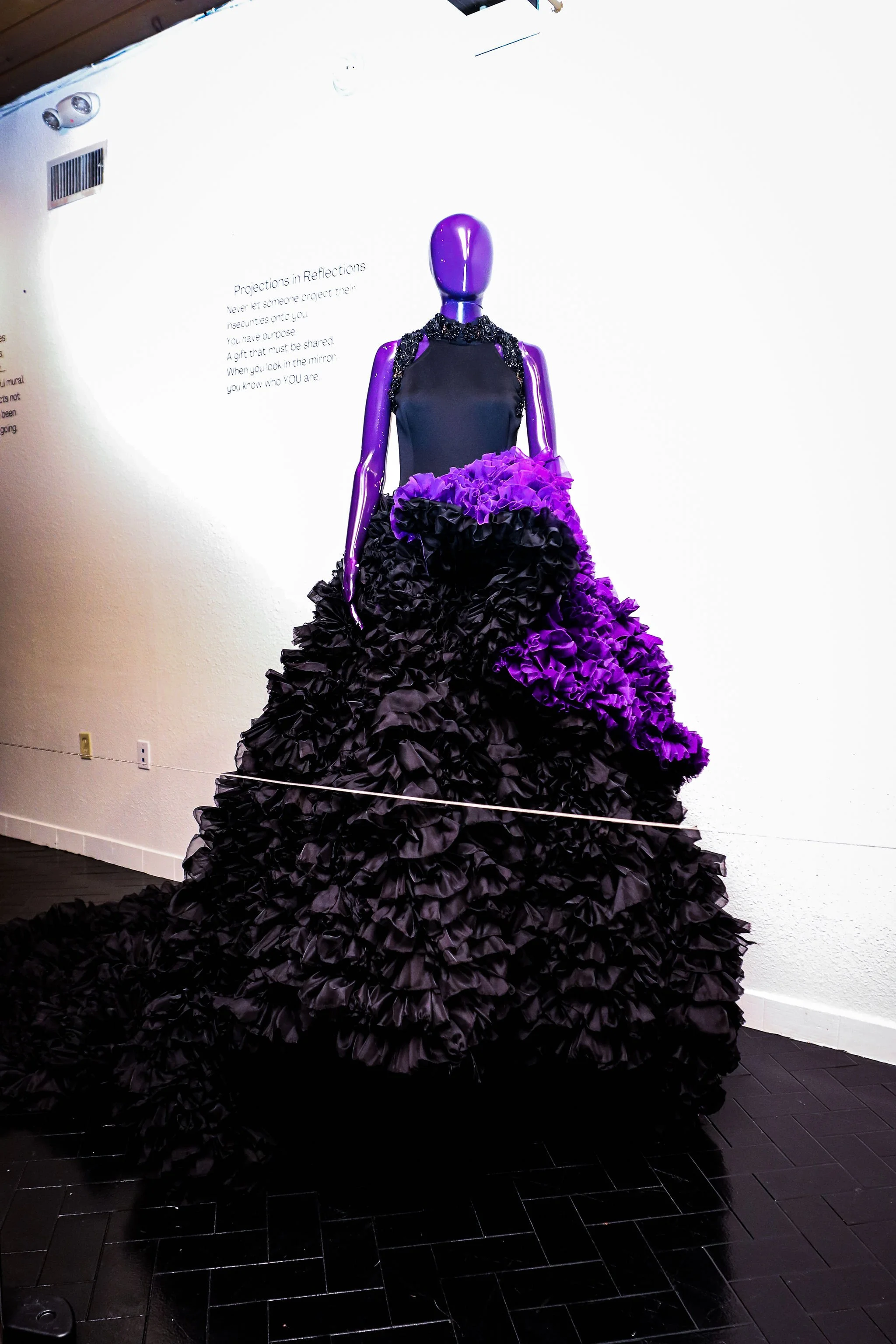 Chasity Sereal Growing Pains Exhibit Grand Opening