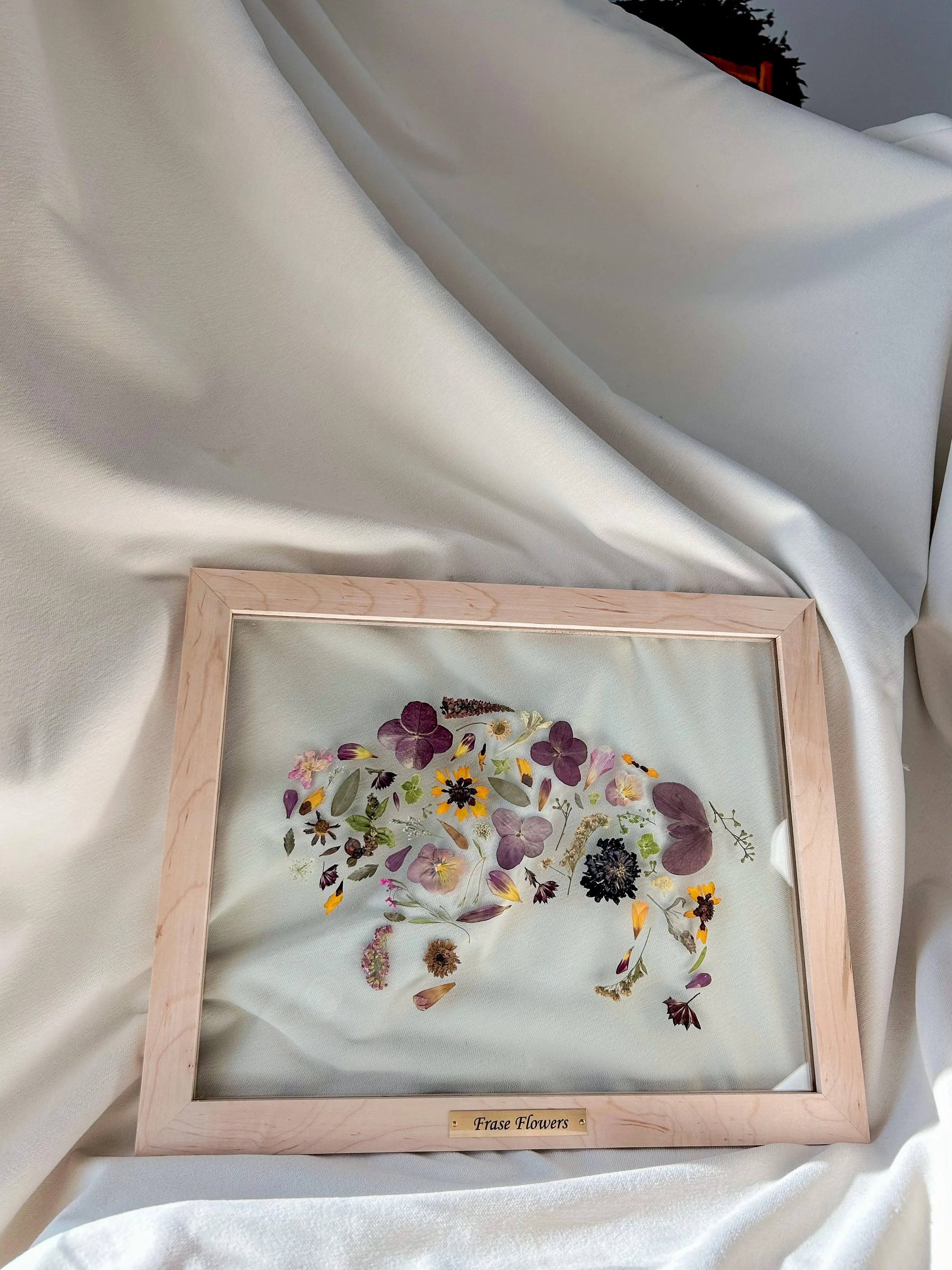 Pressed Flower Buffalo Frame
