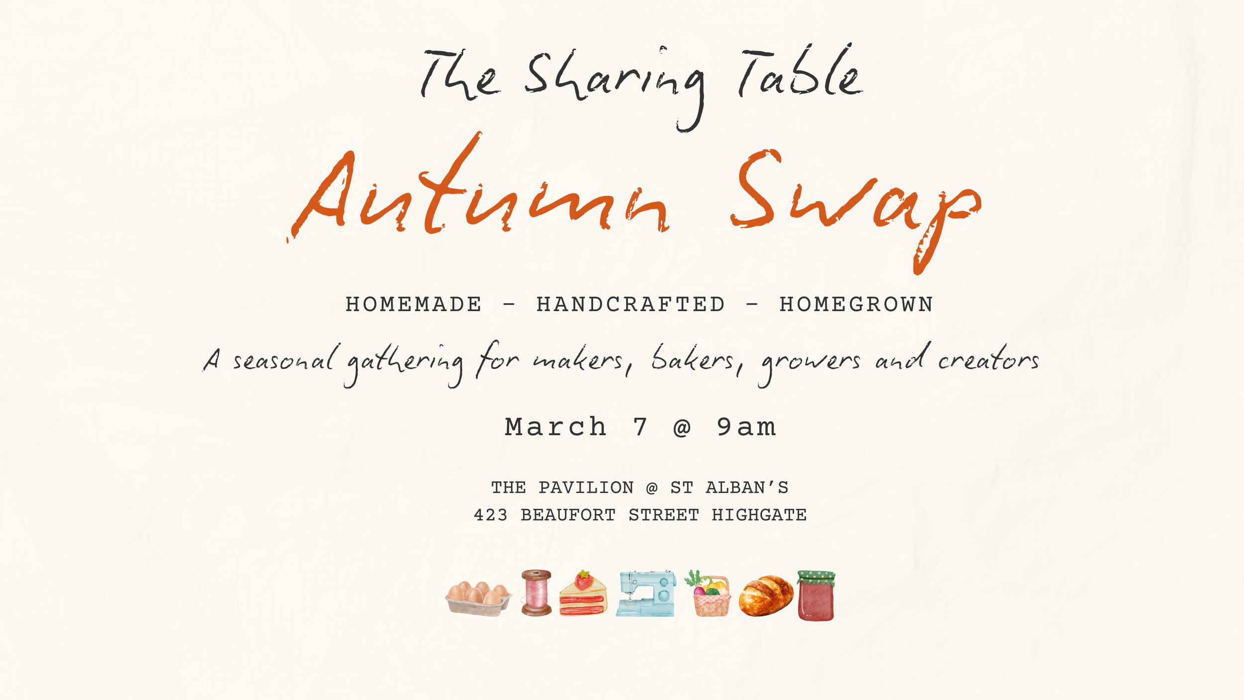 The Sharing Table: Autumn Swap
