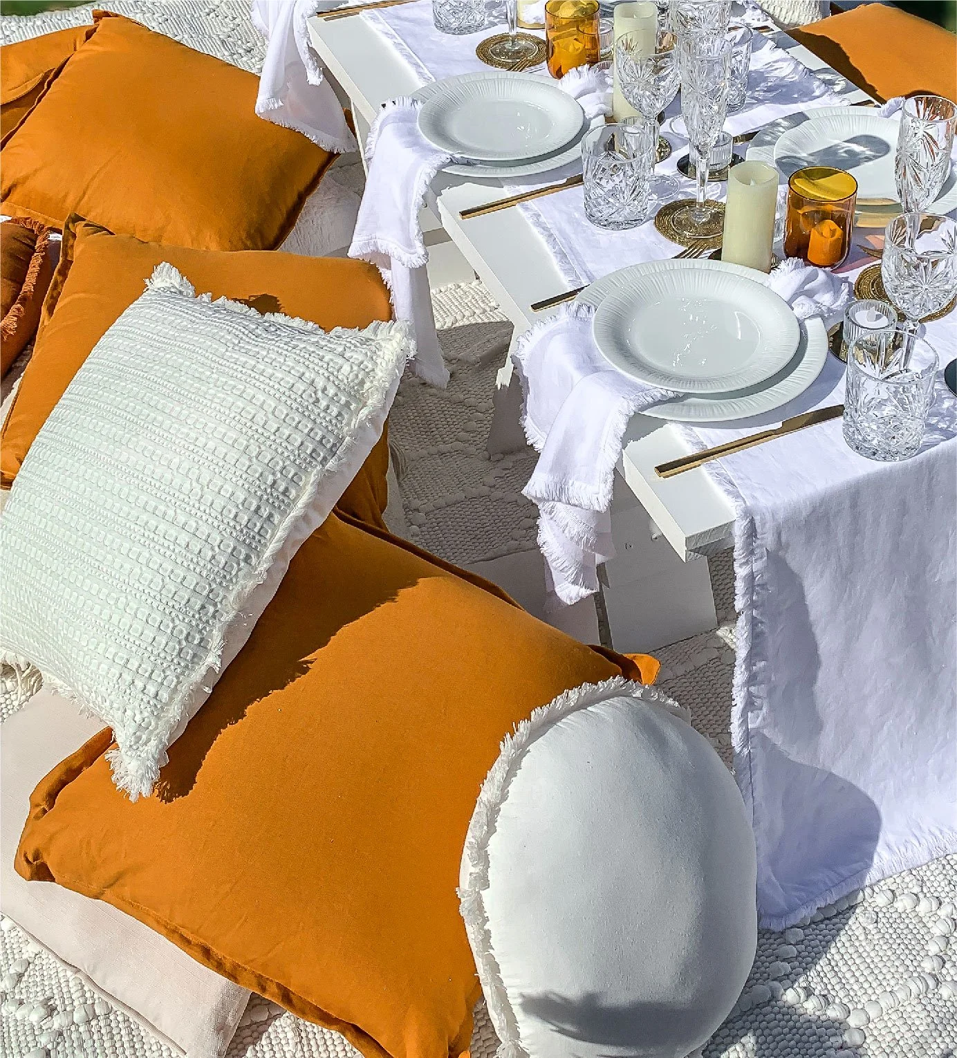 Burnt Orange Floor Pillow - Action.jpg