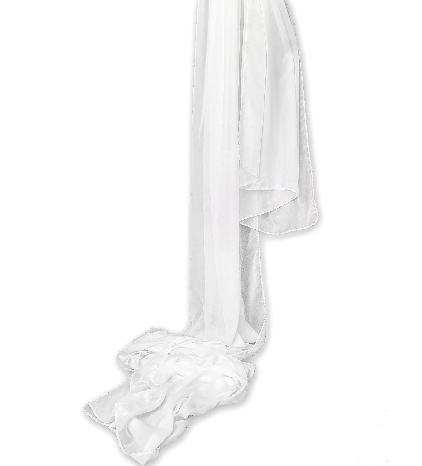 Ivory Chiffon Swags