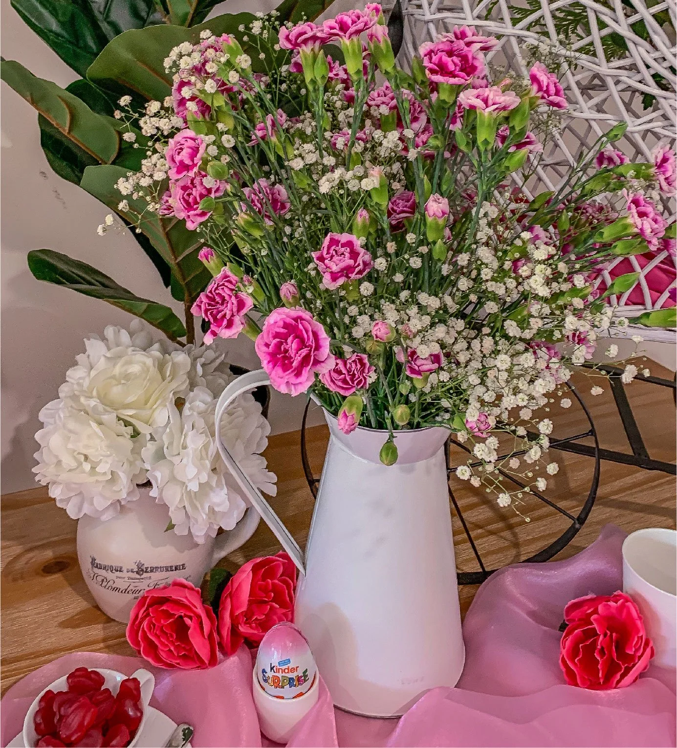 Farmhouse White Tin Jug - Action.jpg