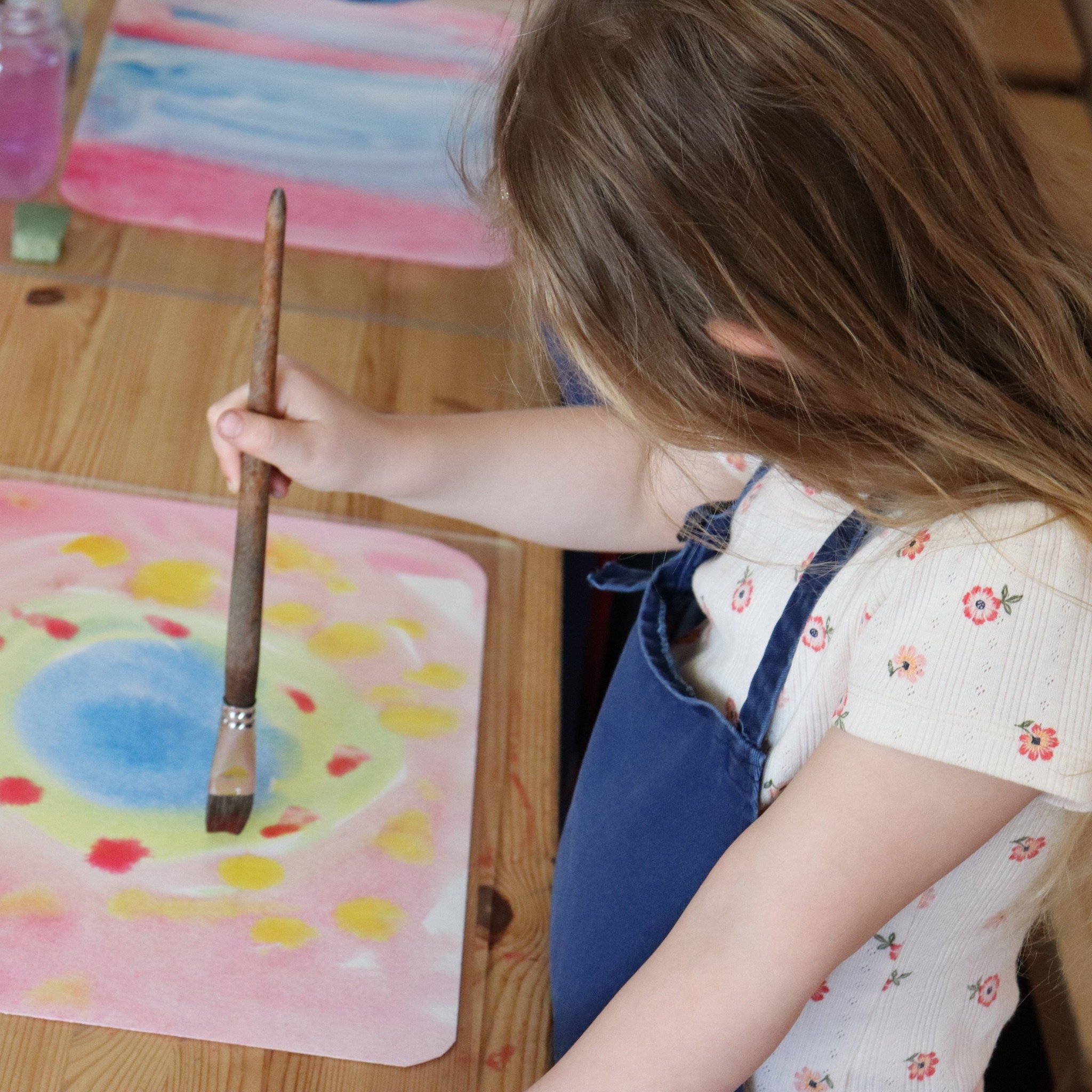 The kinderwing is alive with activity, but unhurried as children follow the rhythms of the days and seasons &mdash; this is an integral part of early learning and growth. Watercolour painting, beeswax modelling, crafts, daily chores, and baking all h
