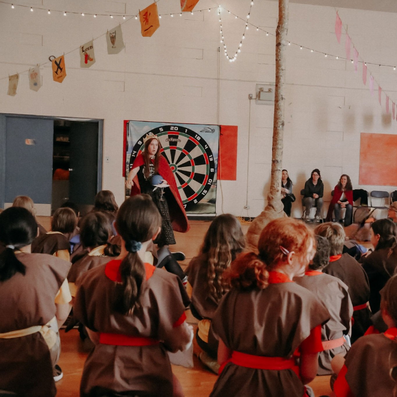 Recently, the students of Class 6 were hosted by our Grade 6 cohort at the Waldorf Independent School of Edmonton (WISE) to participate in the &lsquo;Medieval Games&rsquo;. Together, they enjoyed active games of combat archery, pool-noodle jousting, 