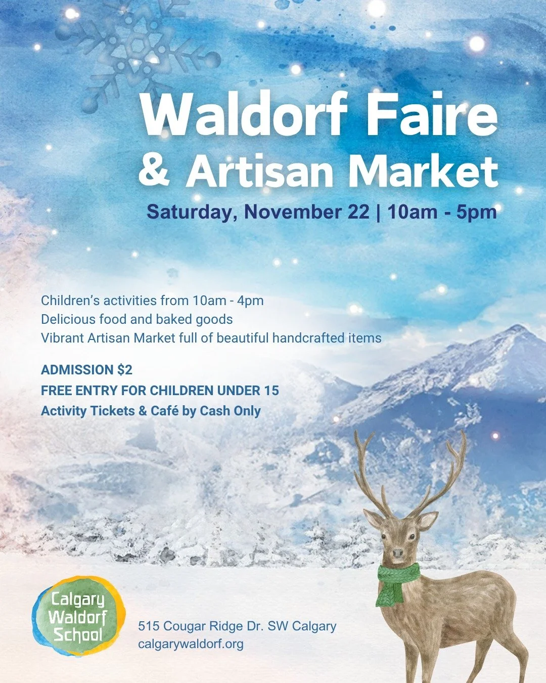 Mark your calendars! The whole family is invited!

Join Us For:
- Children's Activities from 10am - 4pm
- Delicious Food &amp; Baked Goods
- A Market full of Beautiful Handcrafted Artisans' Wares
- Pixie Hut children's toys, books, and art supplies

