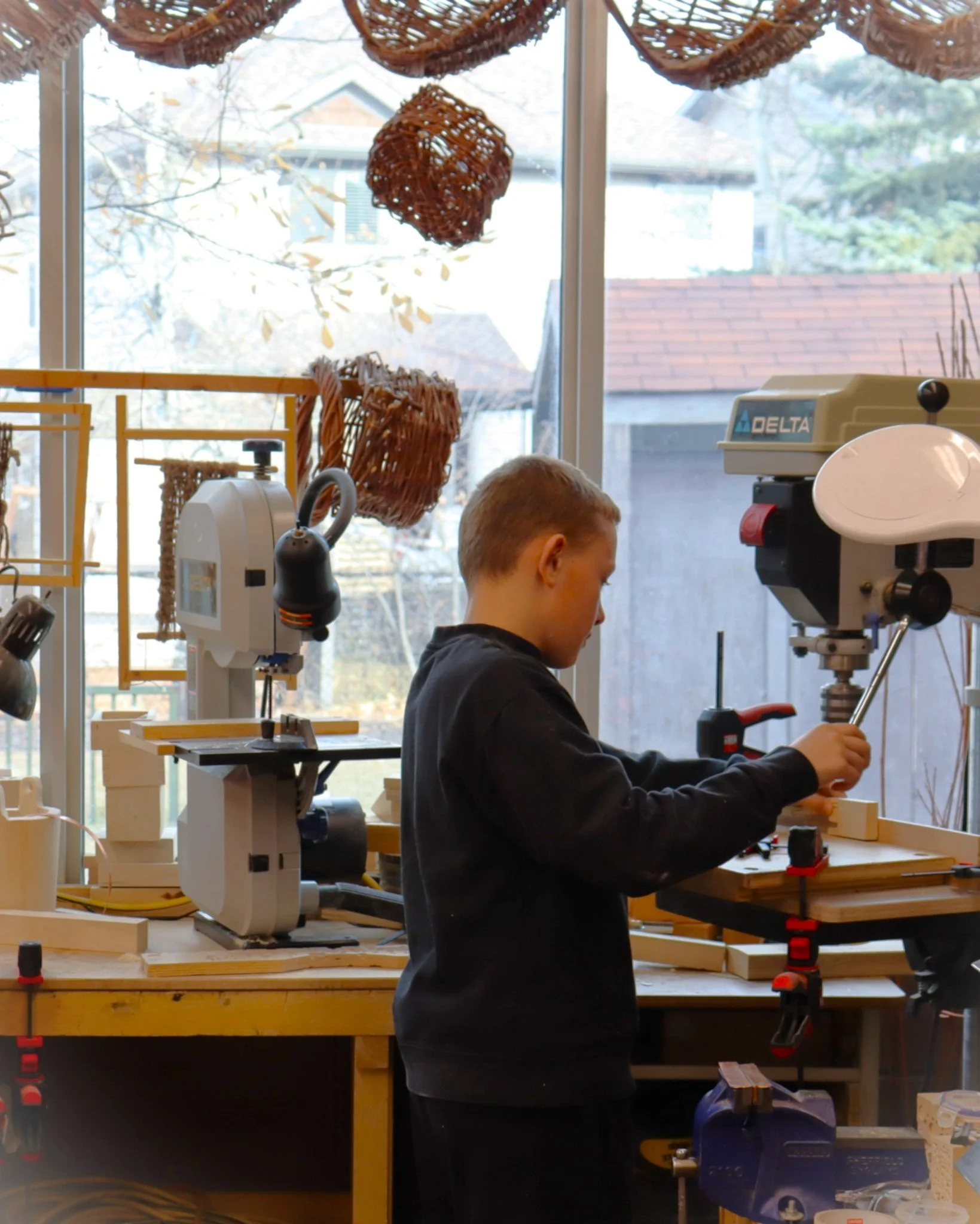 Hands-on learning is at the heart of Waldorf education! Practical Arts like woodworking, metalwork, and stained glass do not just teach skills; they foster patience, precision, and a deep connection between the head, heart, and hands.
