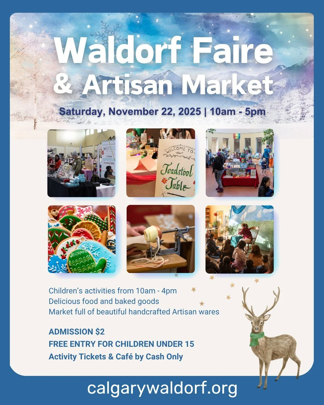 The Faire is almost here! 
Get ready for an incredible day; we can't wait to share in all the fun with everyone!