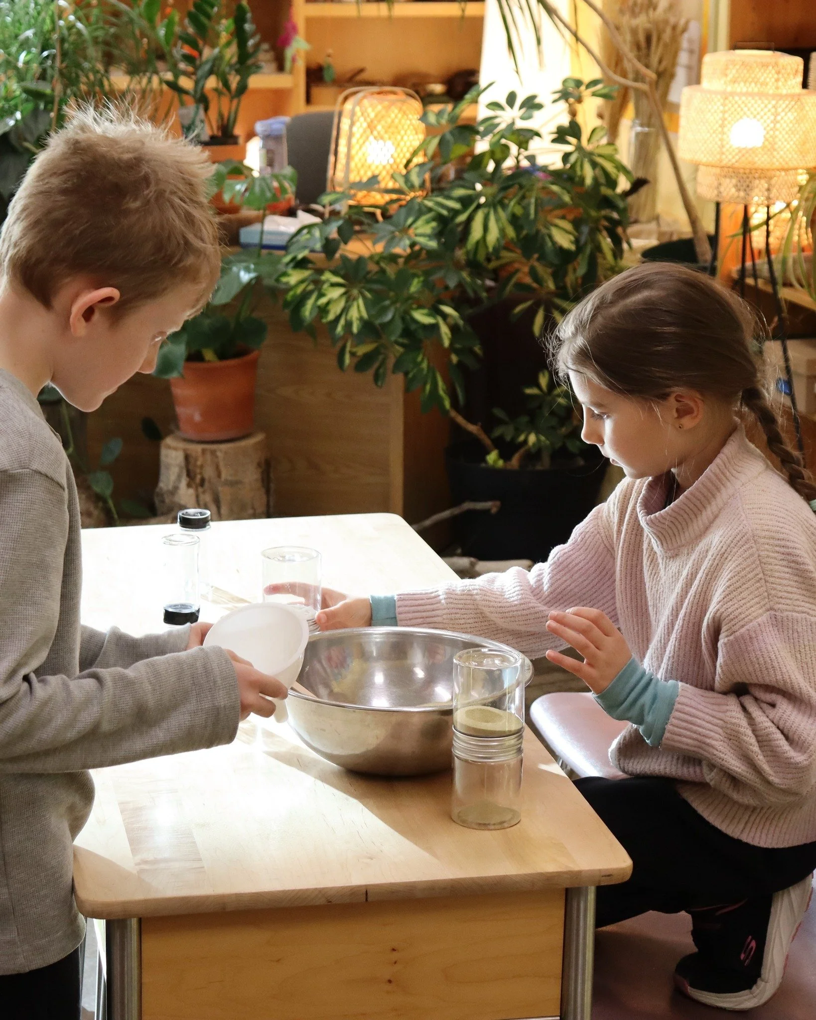 Class 3 has deepened its exploration of practical measurement by investigating how elements like sand, water, and fire can mark the passage of time. The students gained hands-on experience by crafting their own sand timers, transforming a complex con
