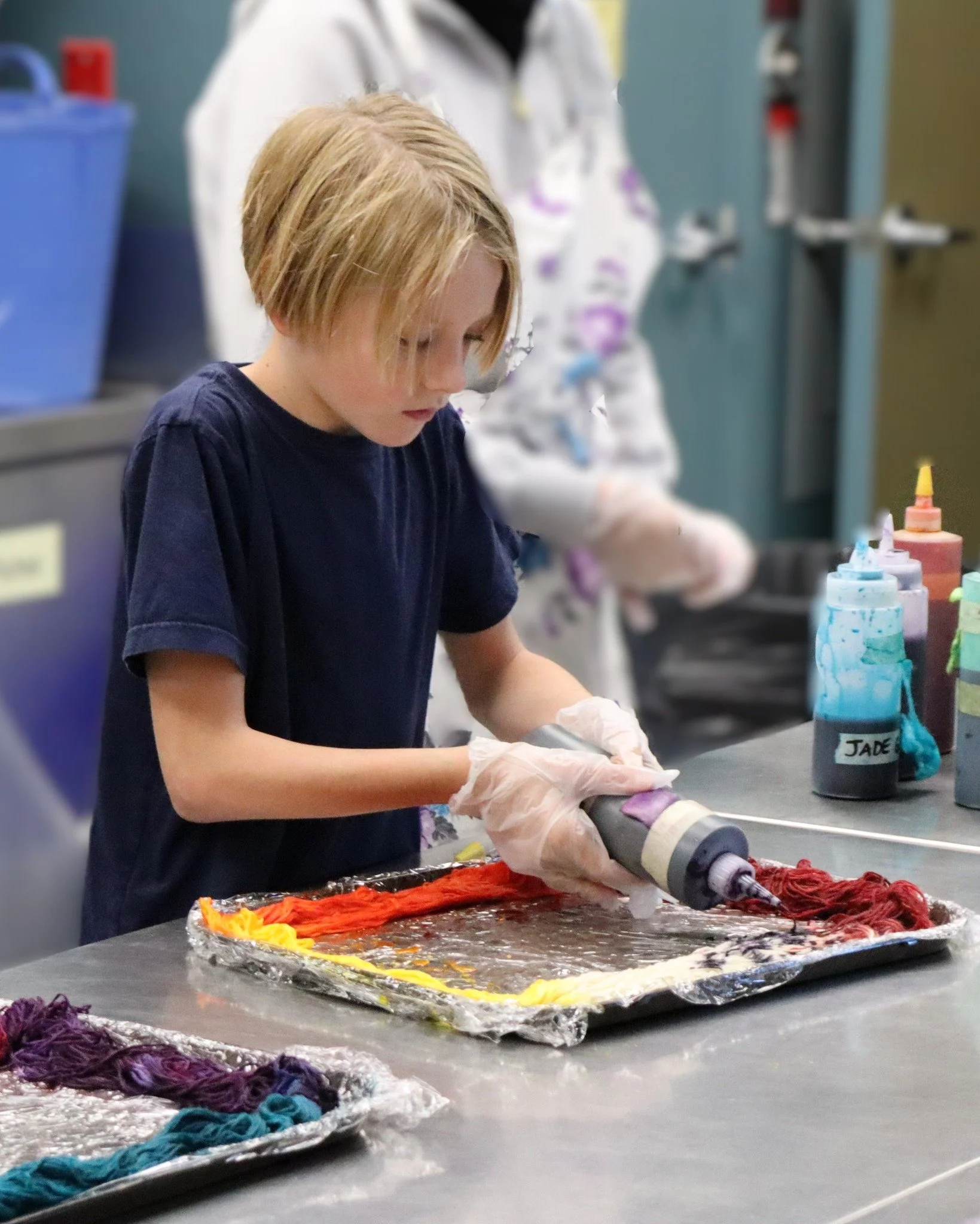 Our Class 3 students are embarking on a special handwork project - crocheting their own customized hats! The process starts with a two-day hand-dyeing workshop where students will dye their own yarn in their favourite colours before putting their cro