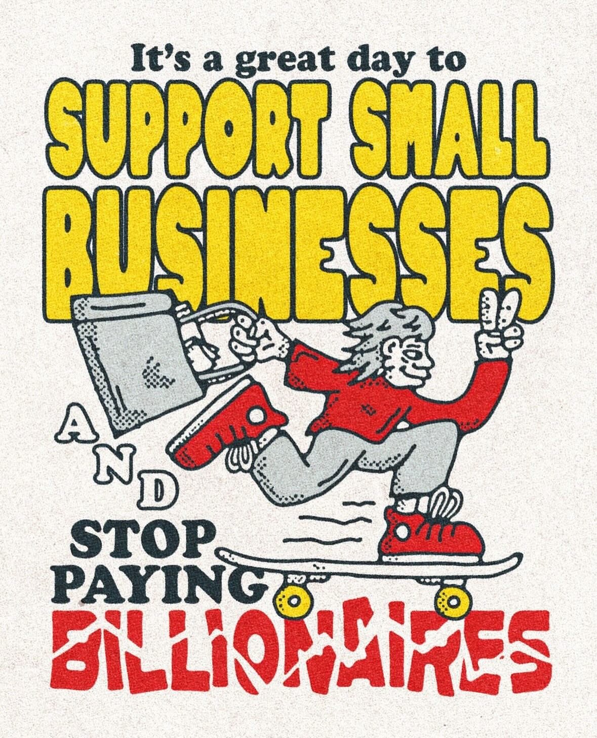 Oh baby it is SMALL BIZ SATURDAY 🔥🔥🔥 In the holiday spirit, go support all your favorite local businesses today and don&rsquo;t give corporations a dime. 

Need some recommendations on where to start? Here are some of our buddies who could use the