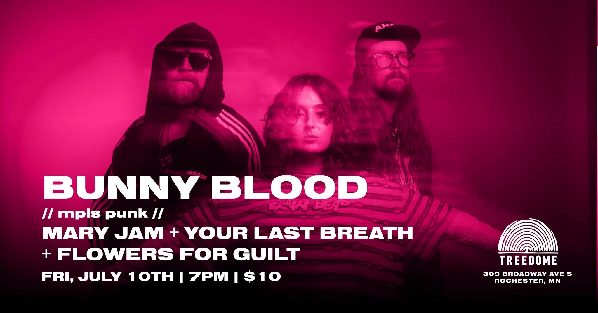 Bunny Blood + Mary Jam + Your Last Breath + flowers4guilt