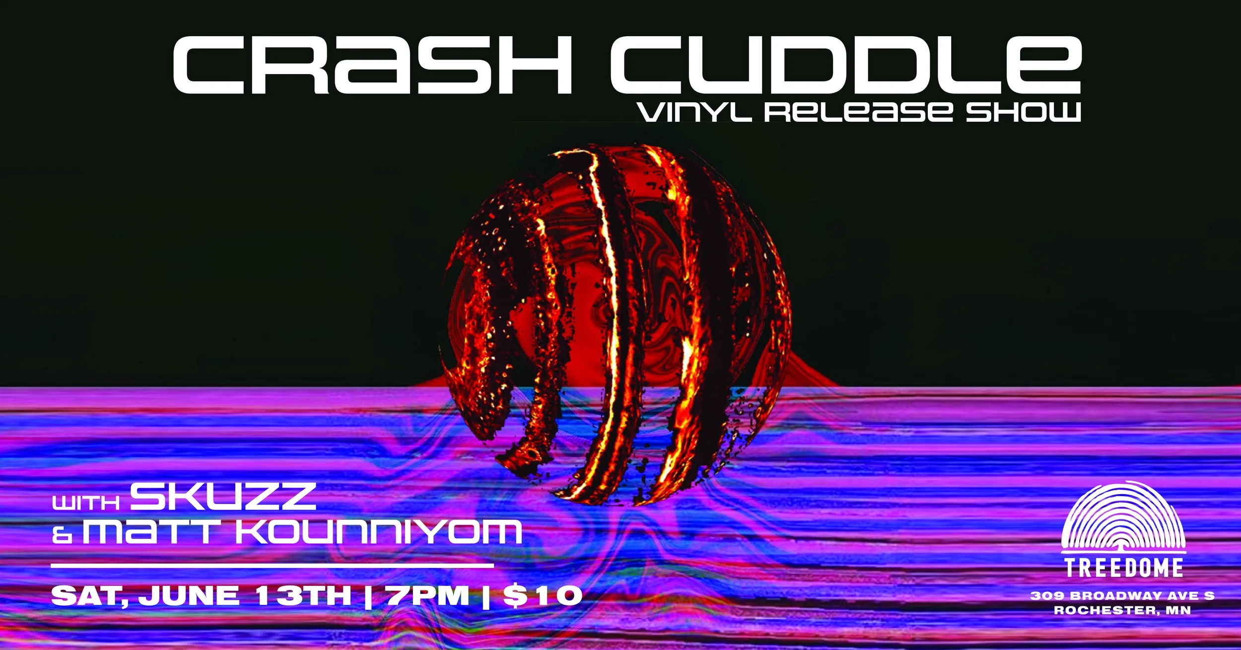 Crash Cuddle "Klaxon" Vinyl Release Show