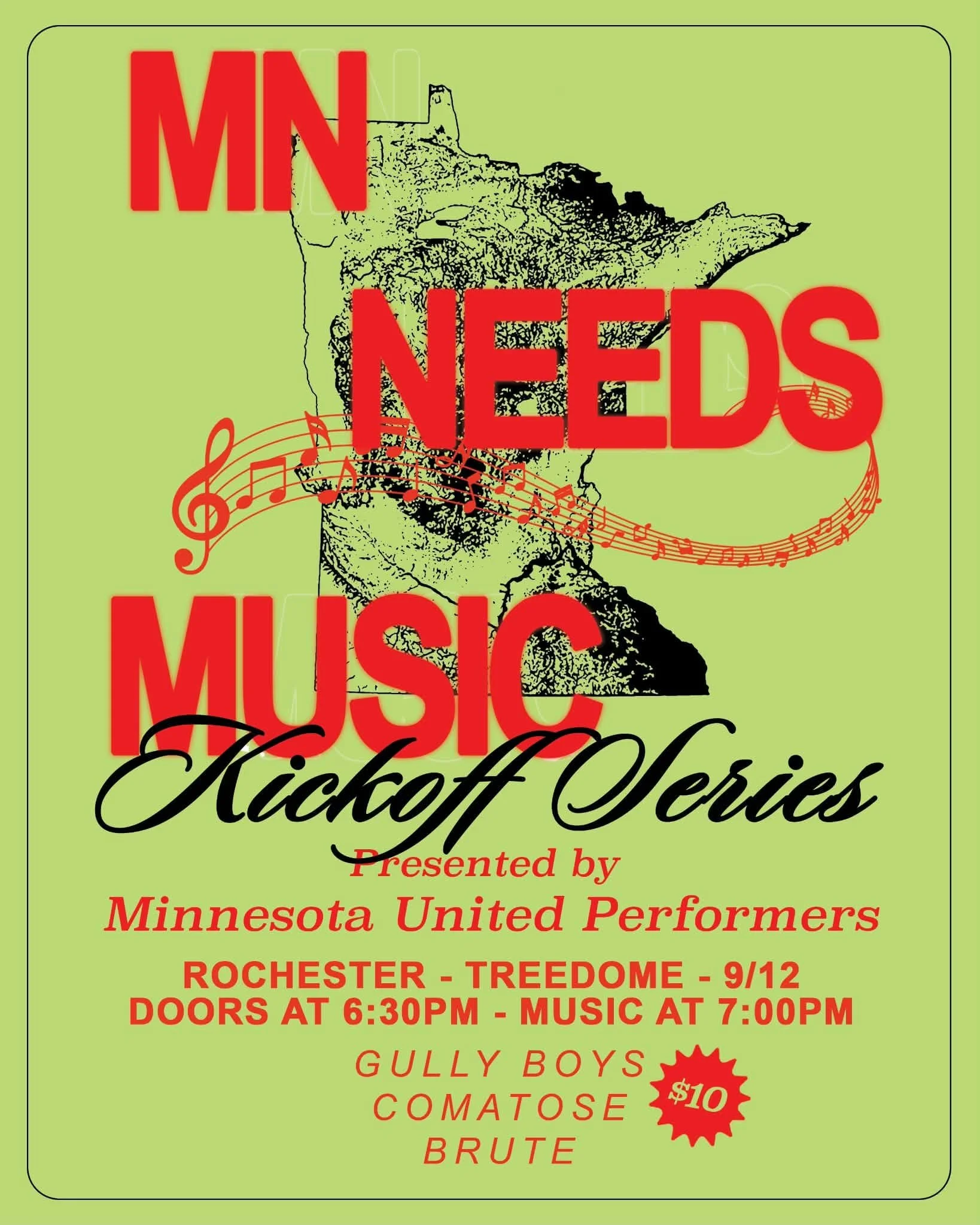 MN Needs Music: Presented by Minnesota United Performers