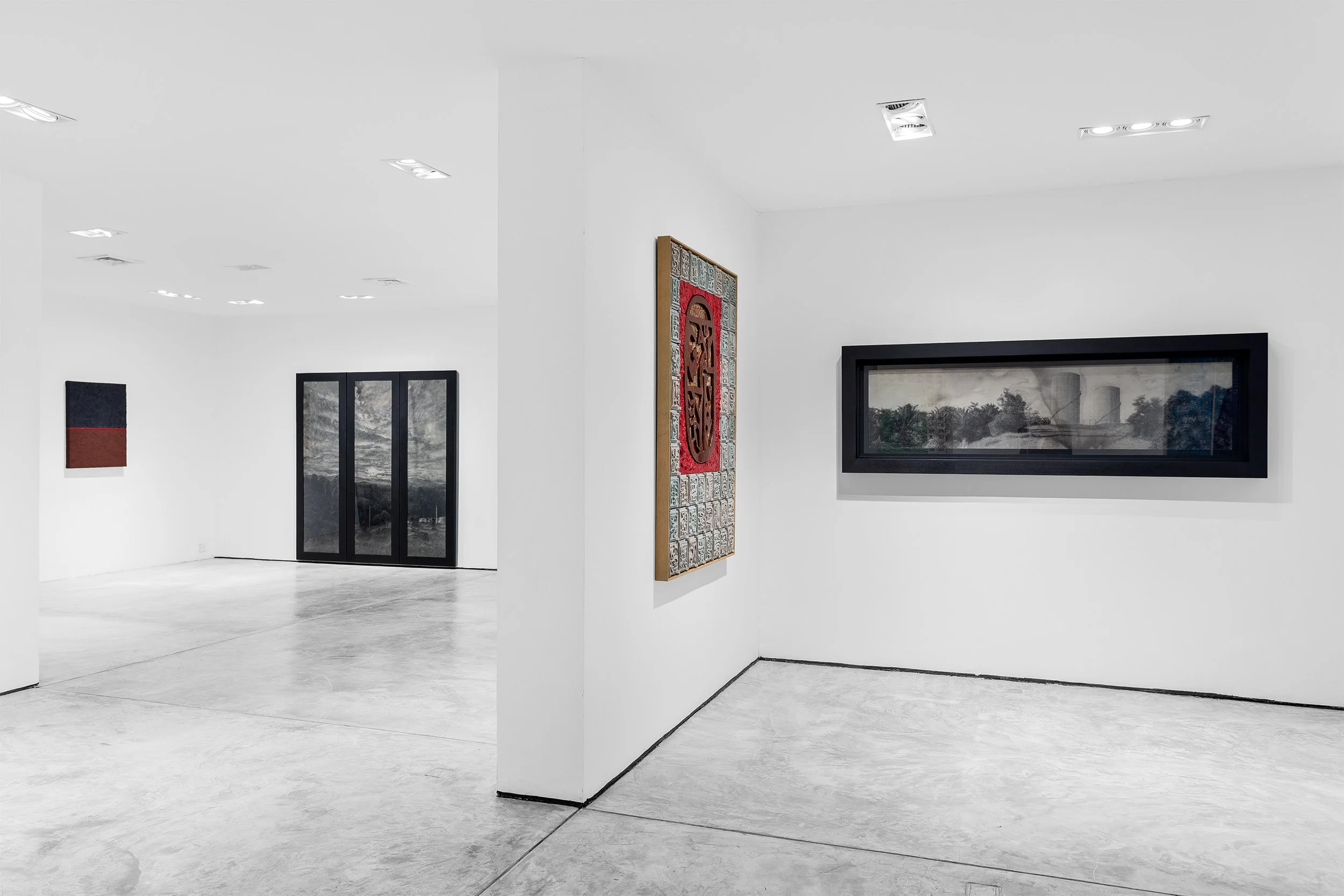 Installation View | Artworks © Ammar Idris, Aliff Danial, Mairul Malek