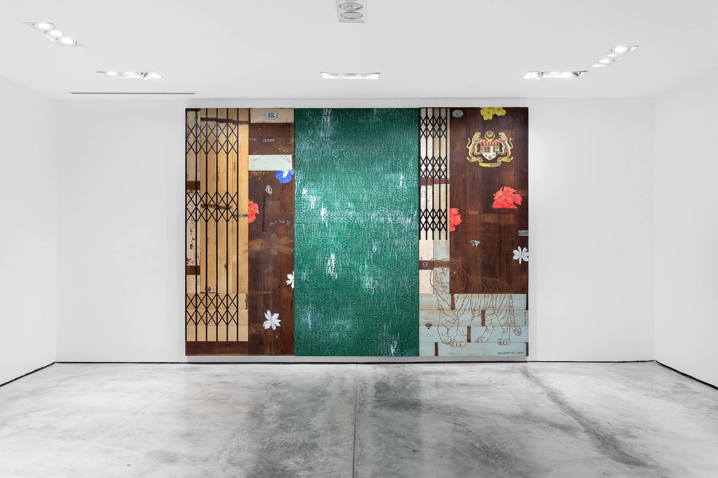 Installation view | Artwork © Ahmad Shukri Mohamed