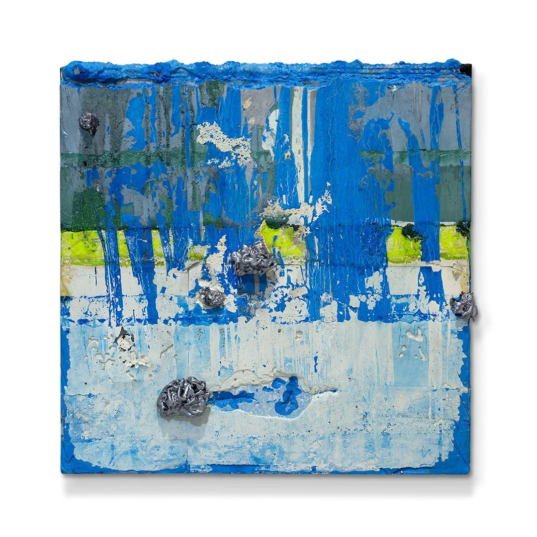After the Flood III
Concrete and resin on canvas
62cm x 61cm
2023