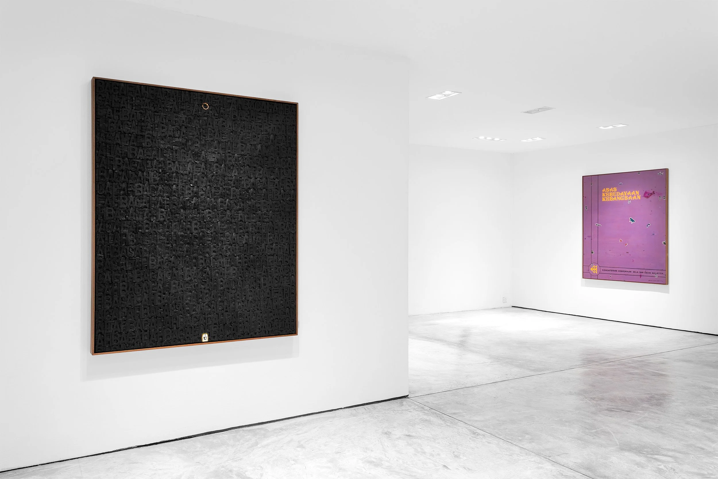 Installation view | Artworks © Ahmad Shukri Mohamed