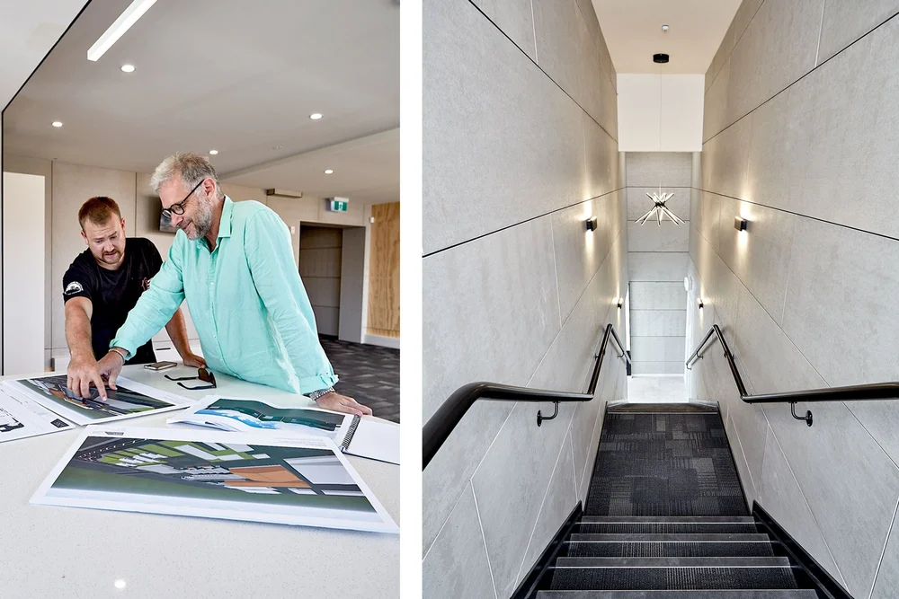 Warehouse and office renovation in Penrose
