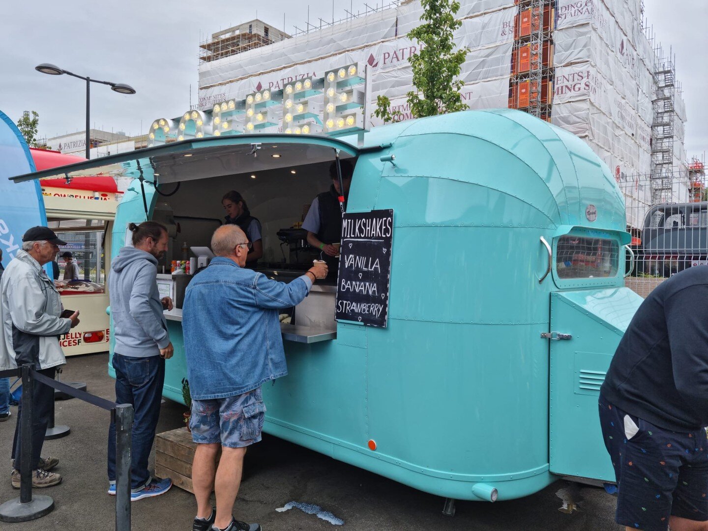 Waltons Coffee Express yesterday at England Test Match Edgbaston